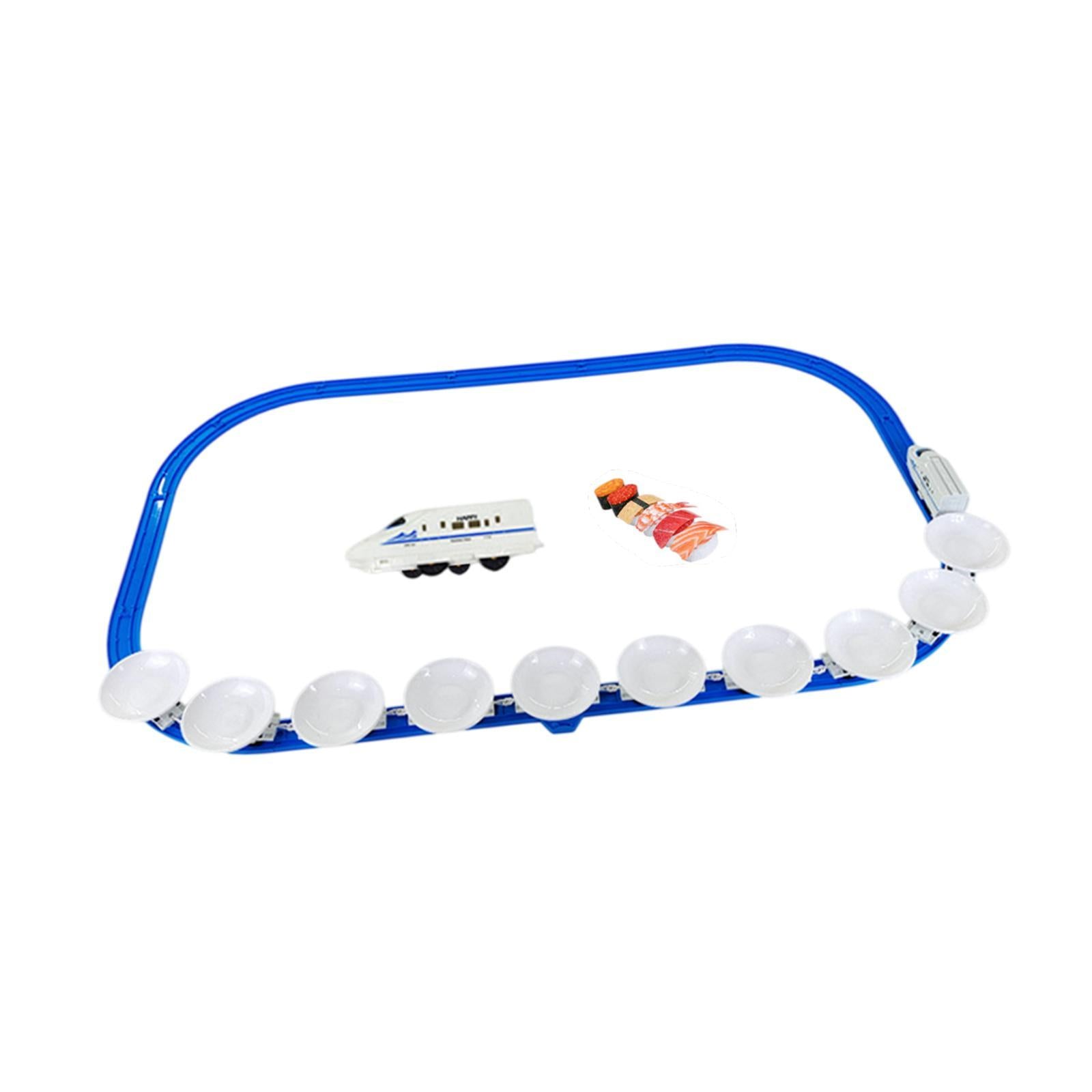 Sushi Train Toys Electric Train Toy for Boys Girl Party Favors Birthday Gift 2 Train Heads