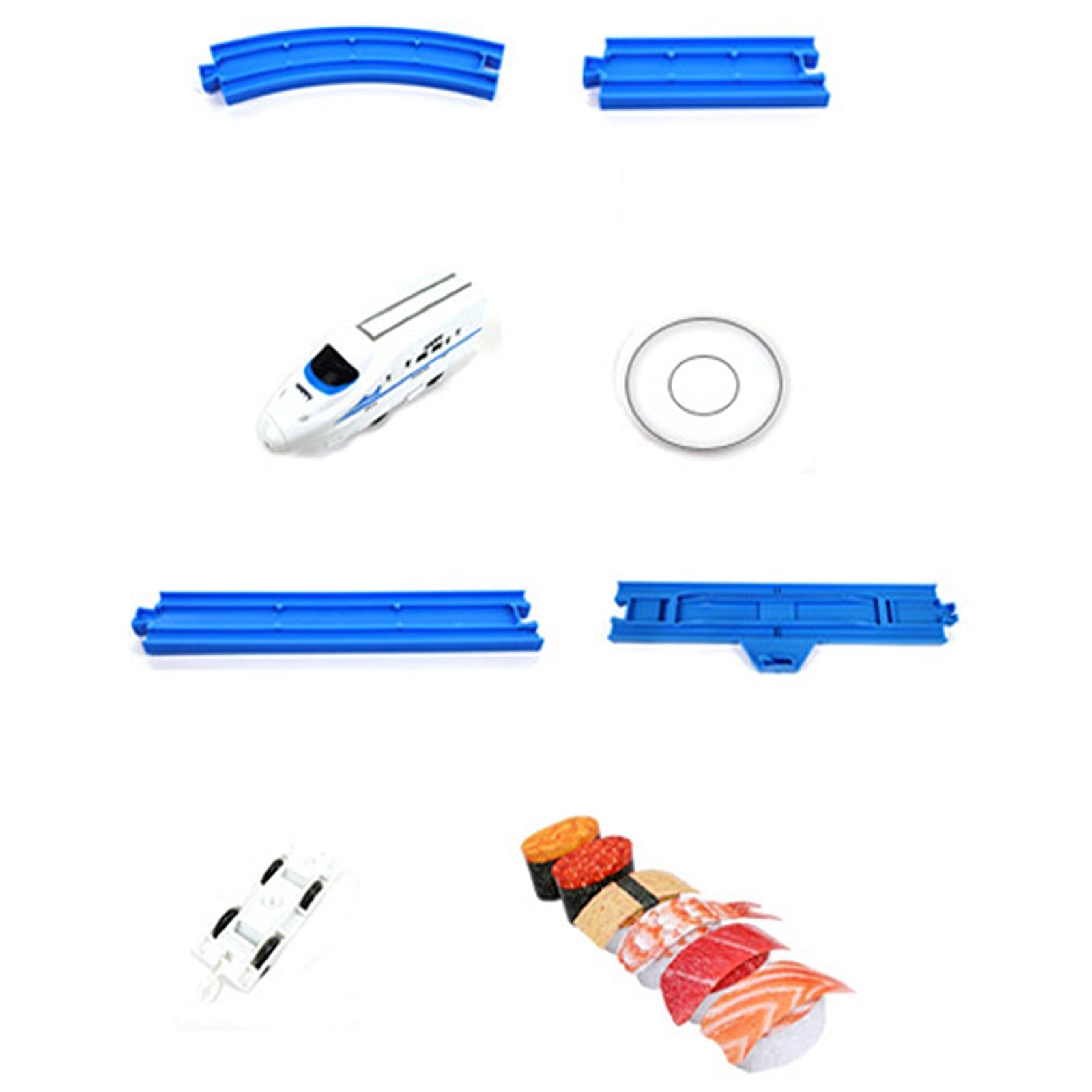 Sushi Train Toys Electric Train Toy for Boys Girl Party Favors Birthday Gift 2 Train Heads