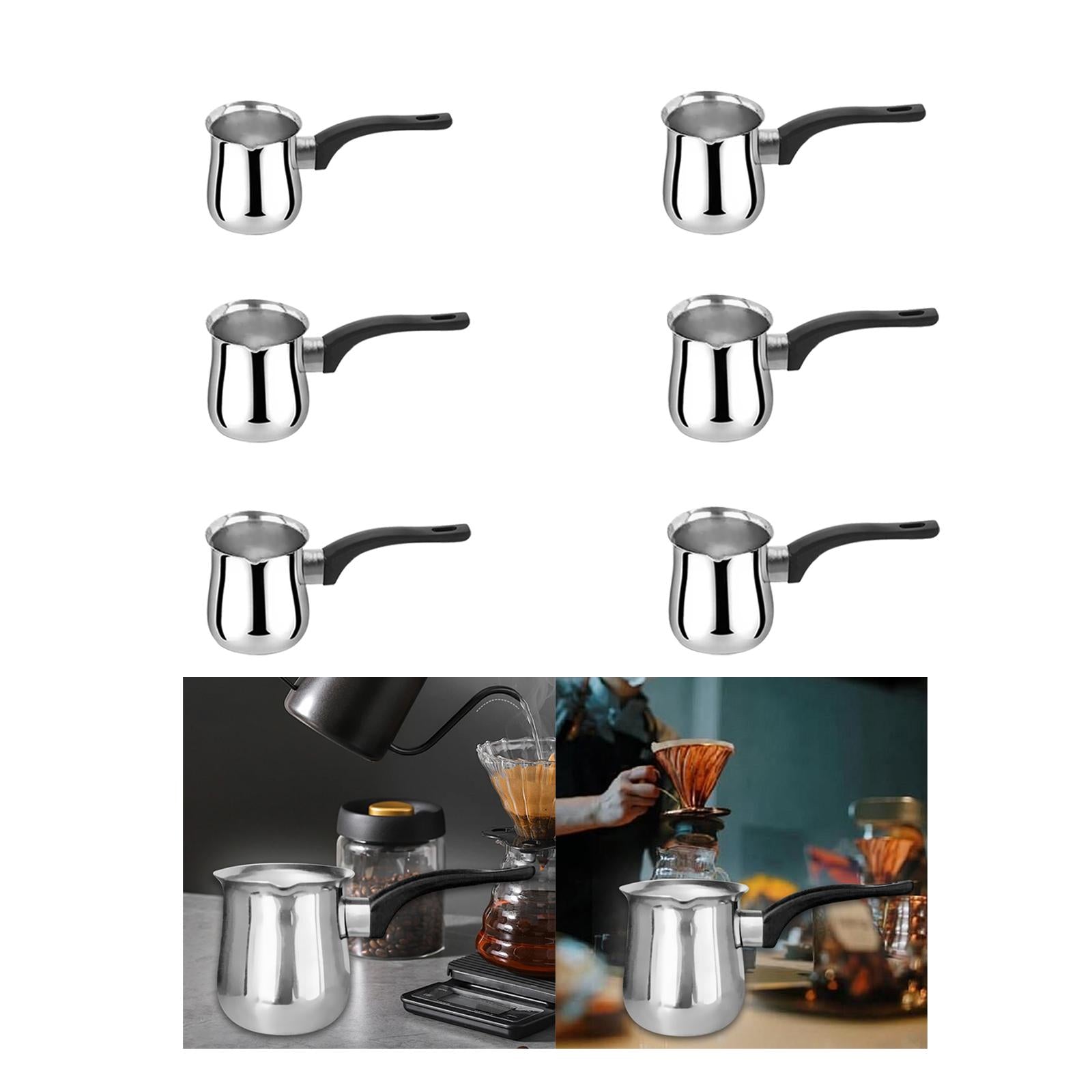 Turkish Coffee Pot Milk Warmer for Delicious Daily Stovetop 250 ml