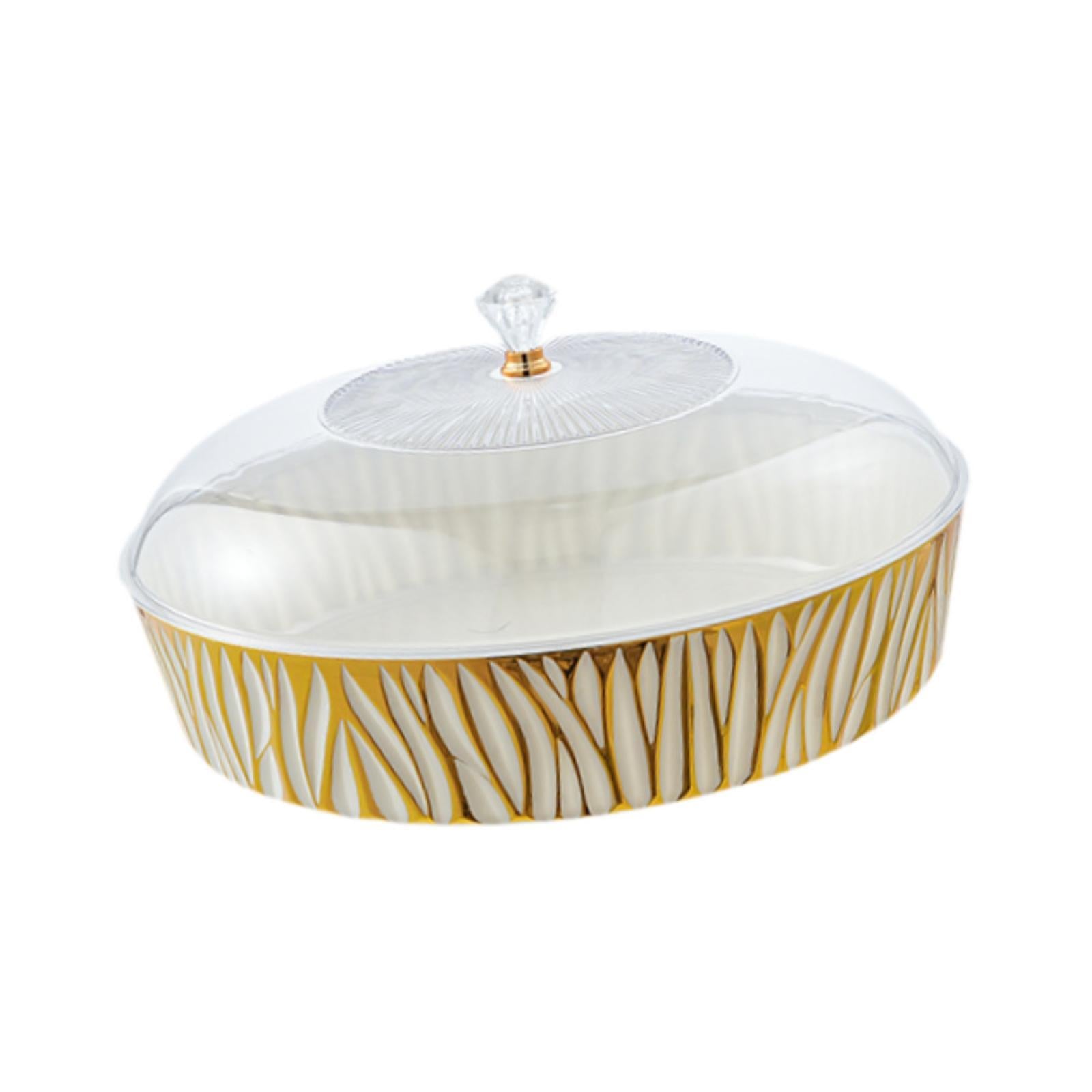 Serving Tray Holder Server Dish Cake Plate for Pastry Treats Sandwich Cookie 30.5cmx30.5cmx15.5cm