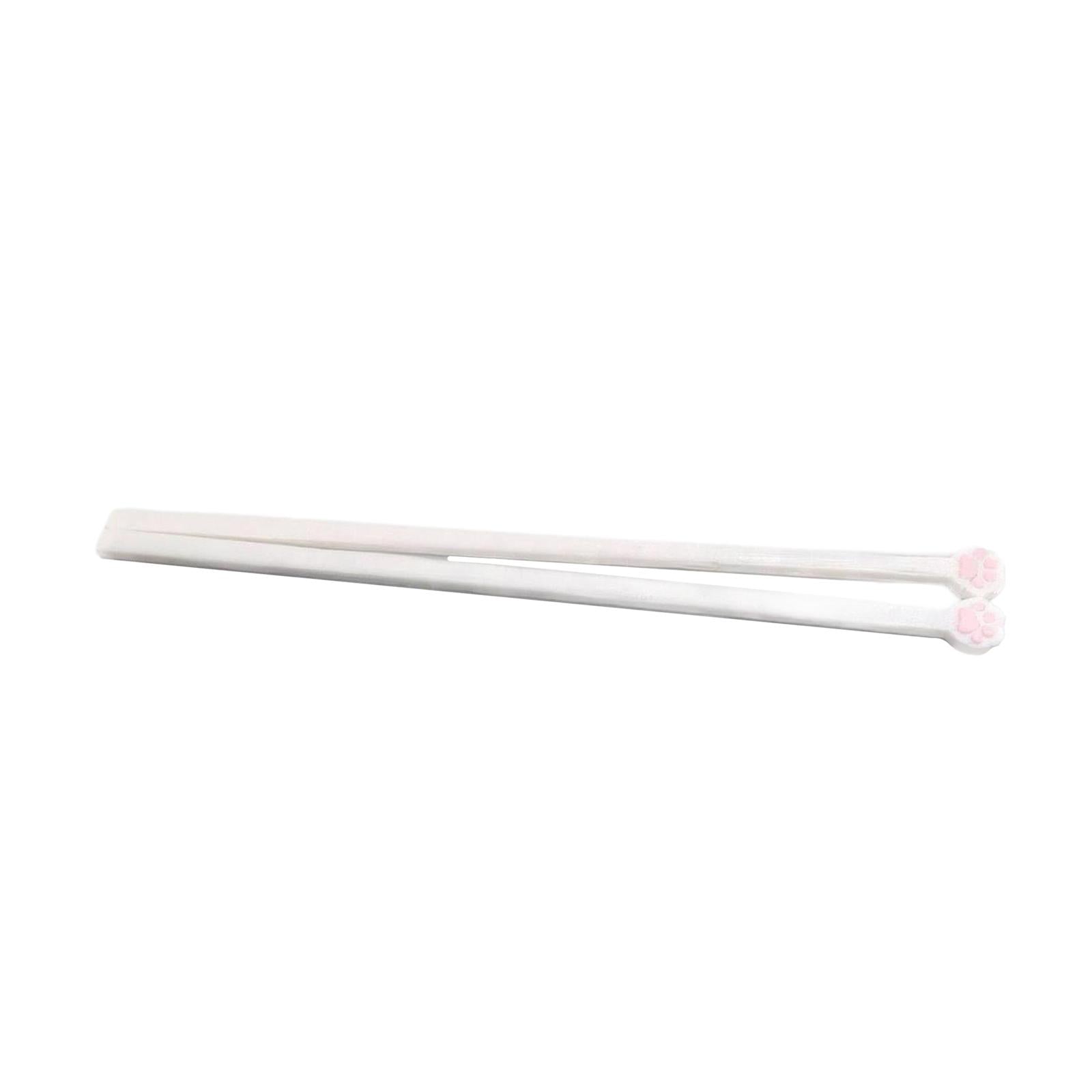 Paw Print Chopsticks Non Slip Grip Unique Adorable for Camping Picnic Women