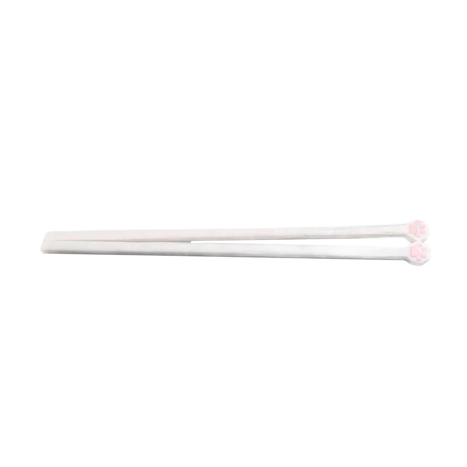 Paw Print Chopsticks Non Slip Grip Unique Adorable for Camping Picnic Women