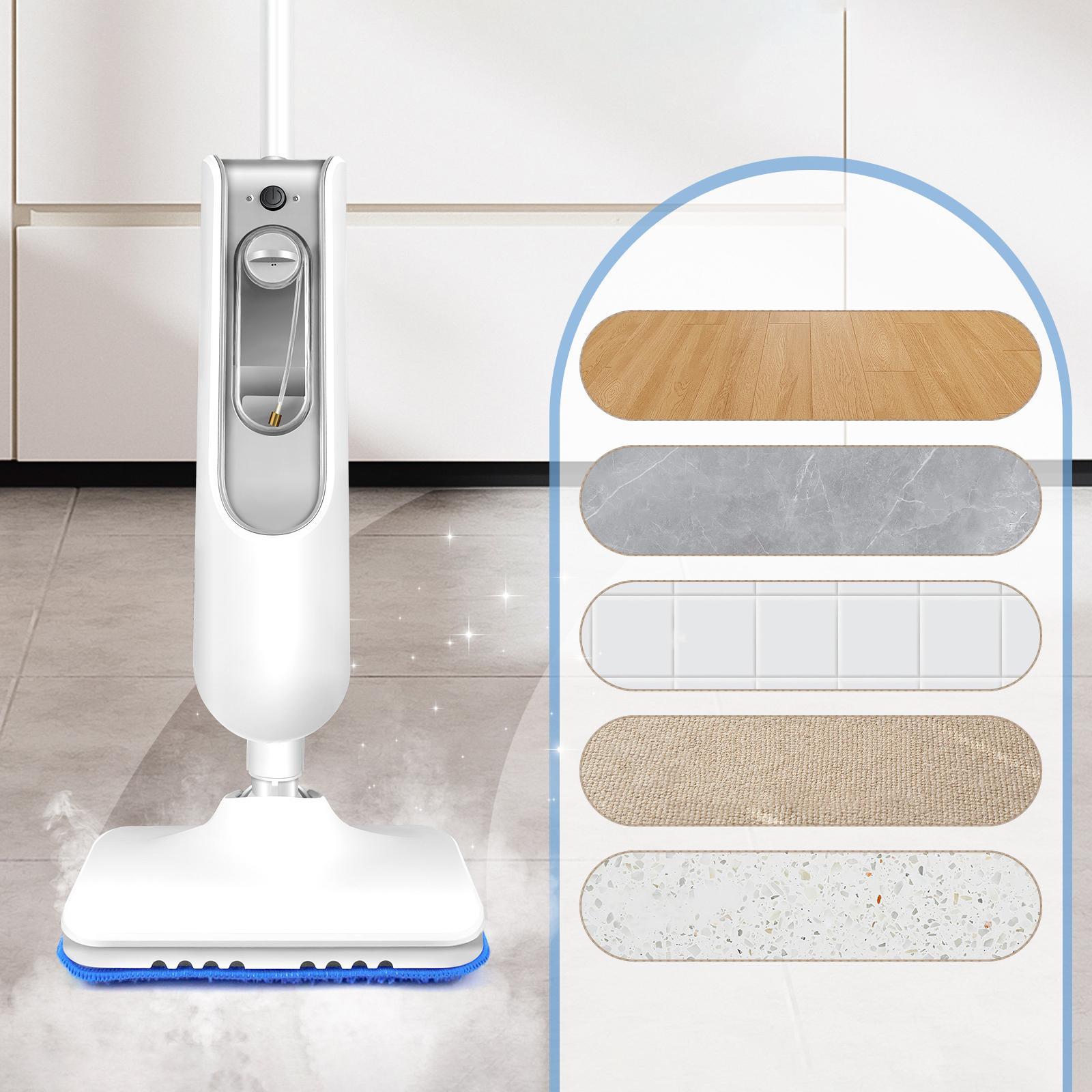 Steaming Mop UK Plug Compact Handheld Steam Cleaner for Home Laminate Carpet