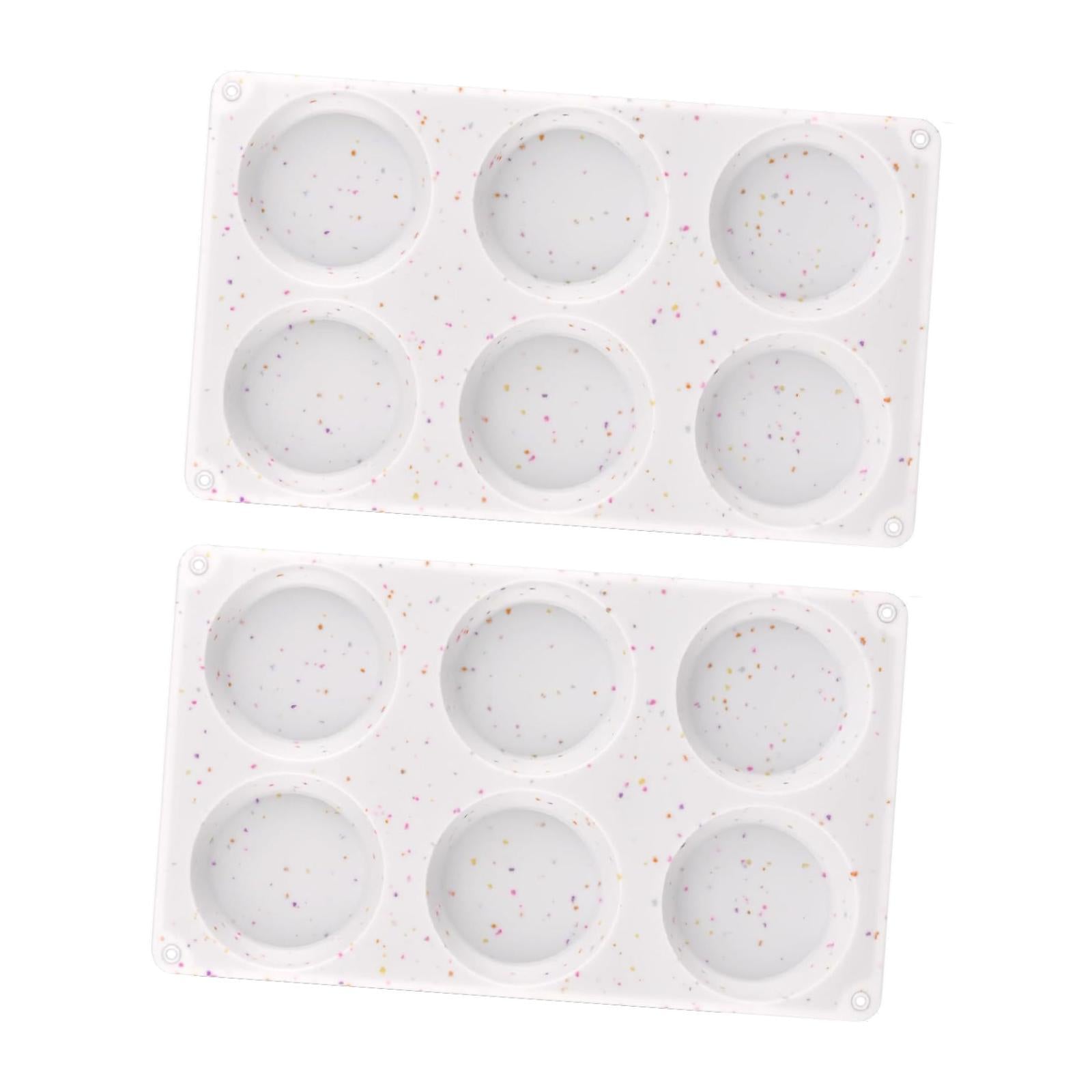 2x Cake Baking Pan Silicone Moulds Baking Cake Maker for Breakfast Cornbread