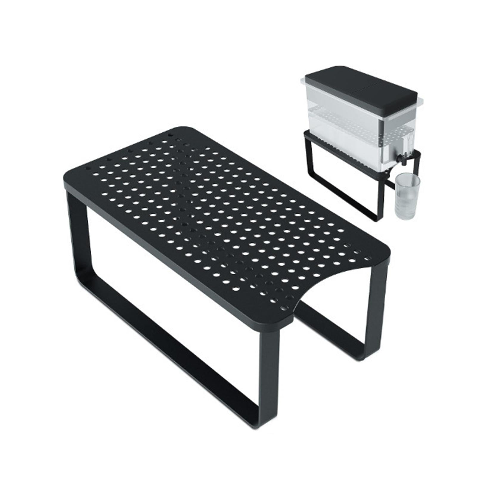 Water Stand Sturdy Stable Metal Drink Stand for Counter Camping Table