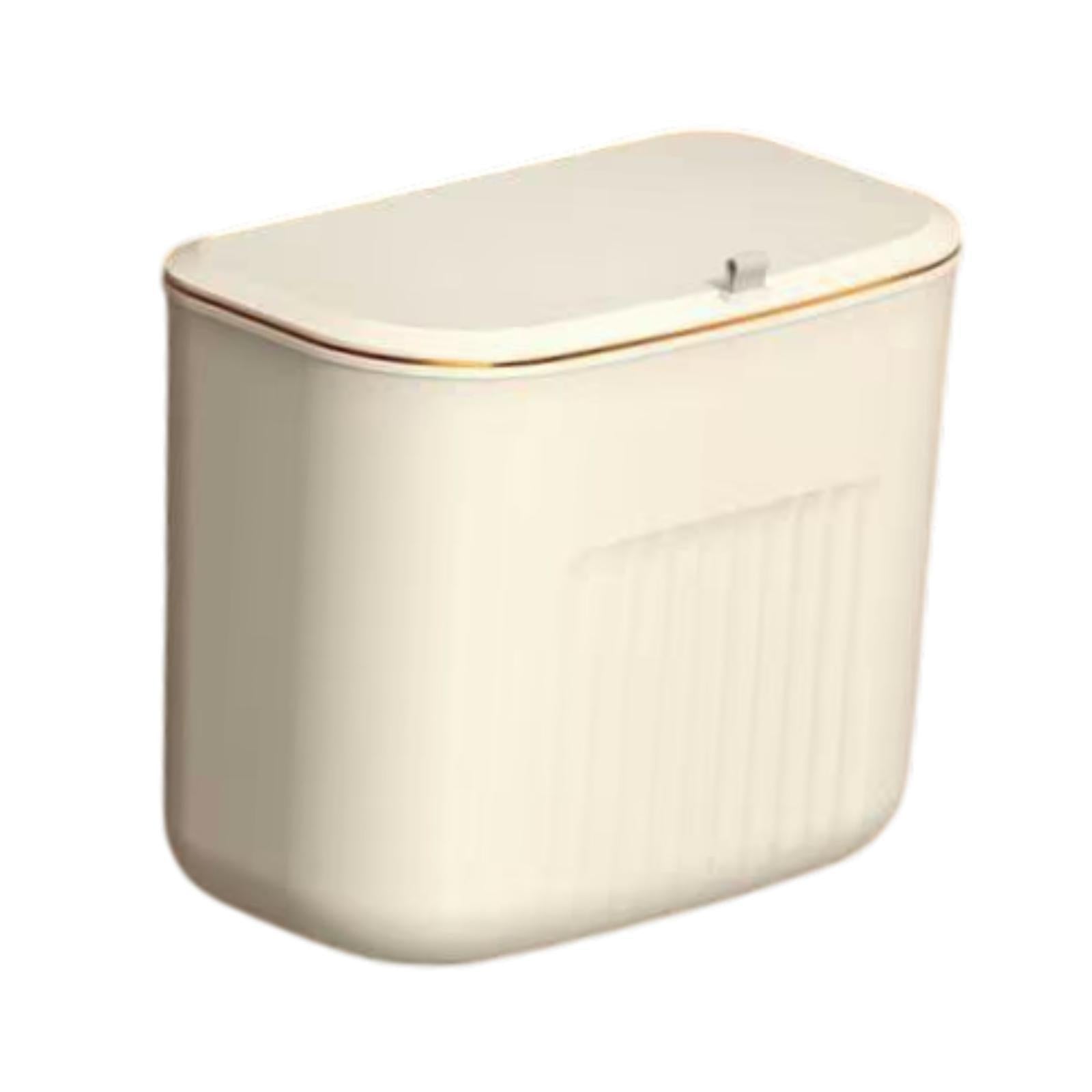 Hanging Trash Can Easy Installation Waste Bin for Office Toilet Laundry Room Small