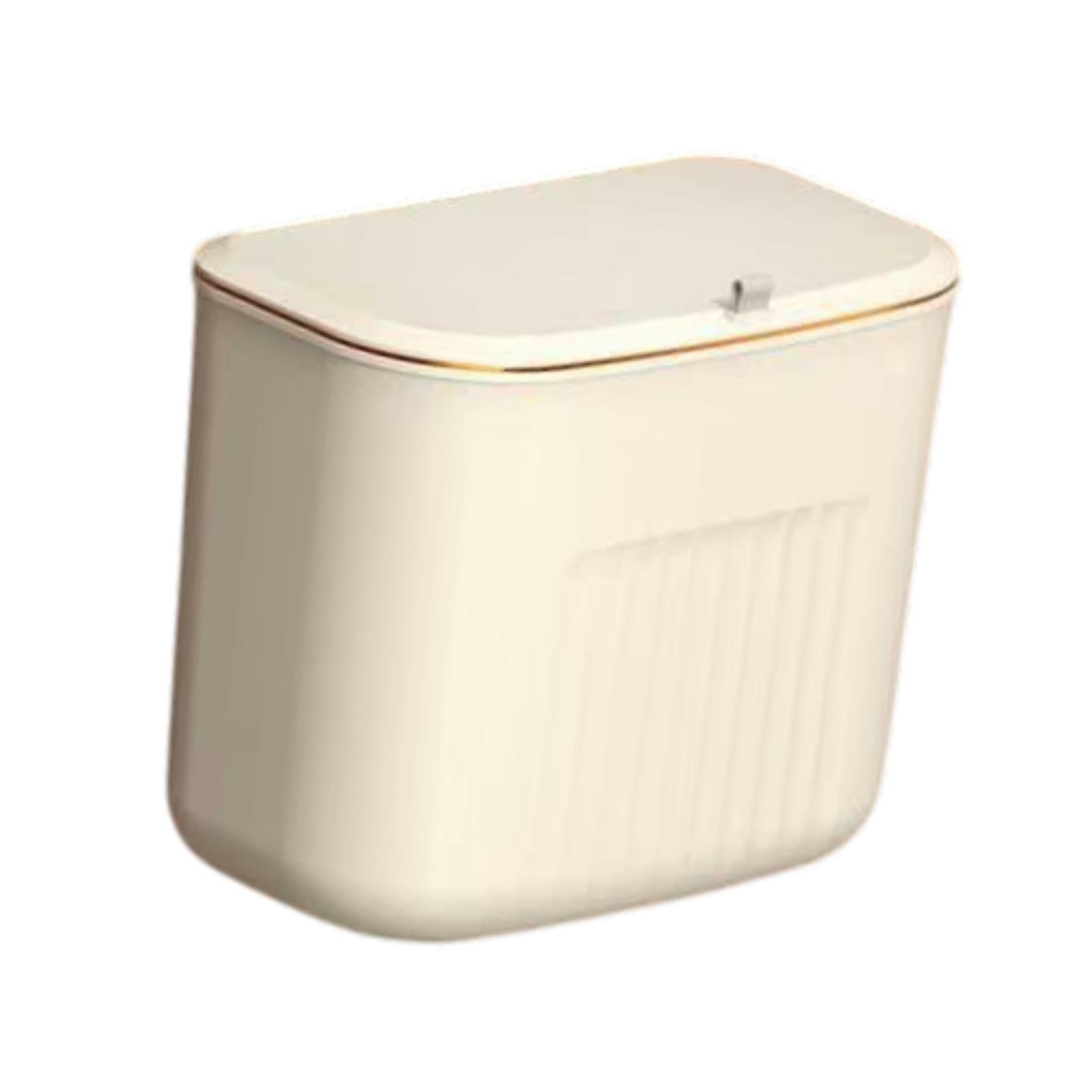 Hanging Trash Can Easy Installation Waste Bin for Office Toilet Laundry Room Small