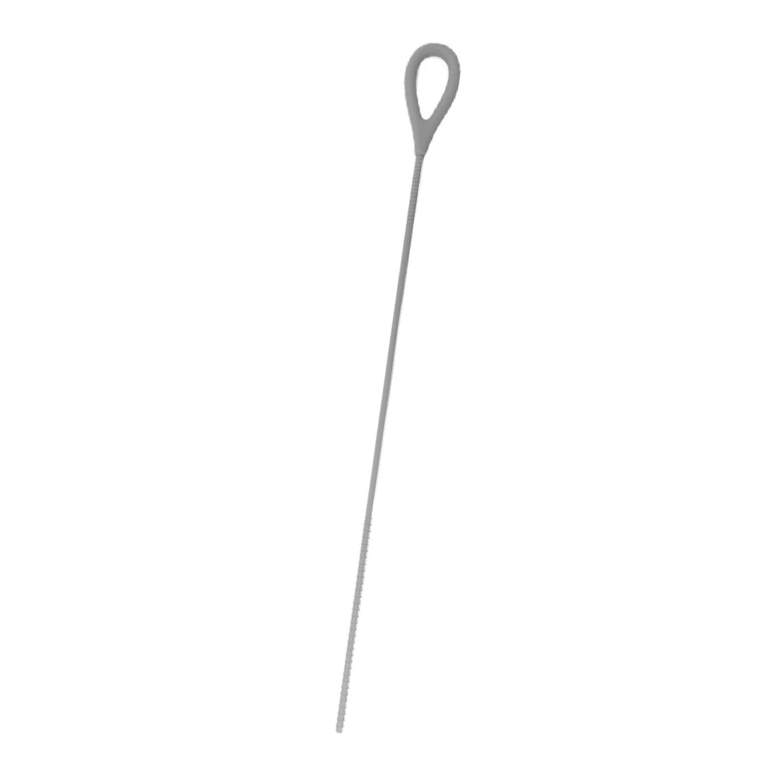 Silicone Straw Brush for Straws Drink Lid Travel Drinking Bottle Hydroflasks Grey