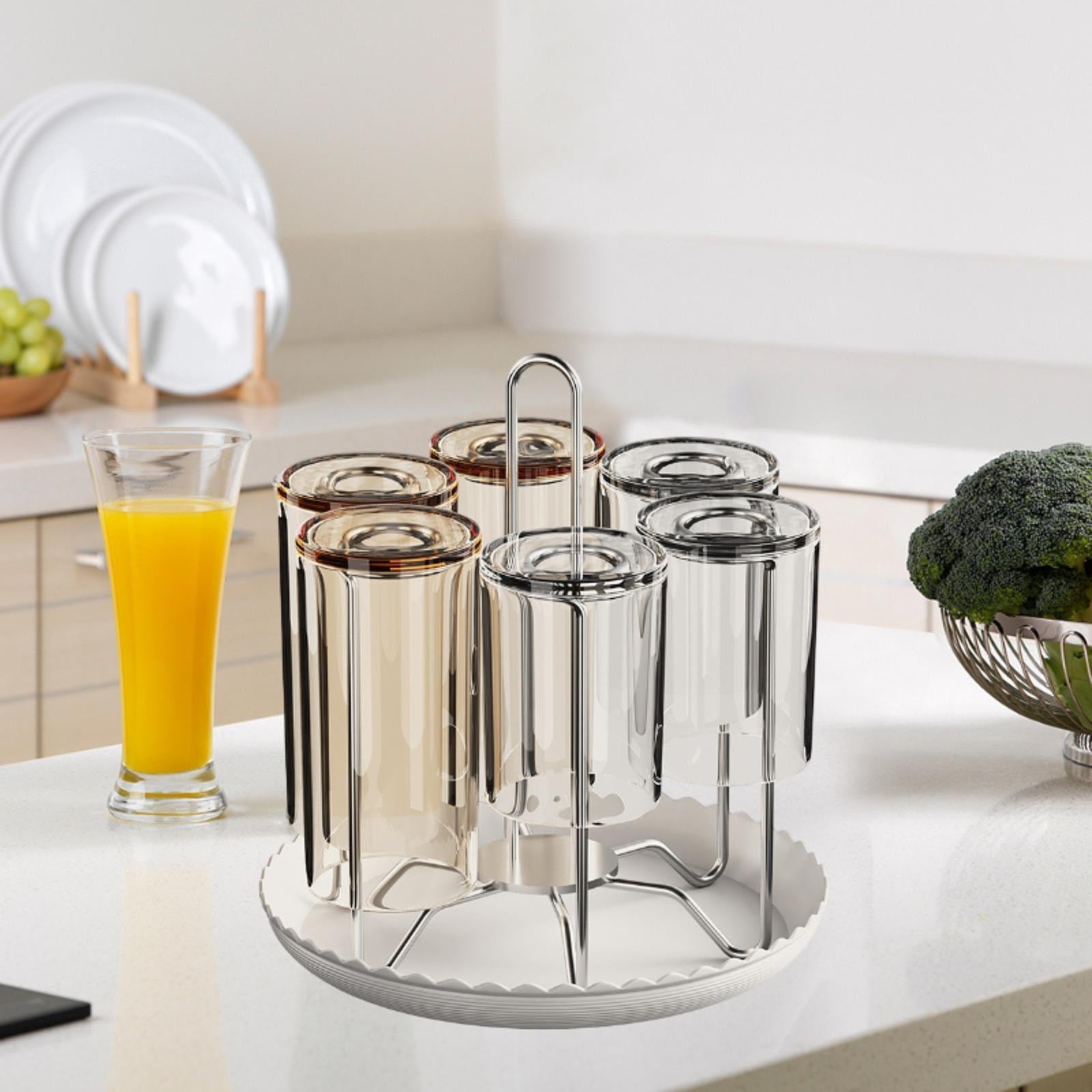 Cup Drying Rack Stand Lightweight Cup Rack Dryer for Living Room Home Office