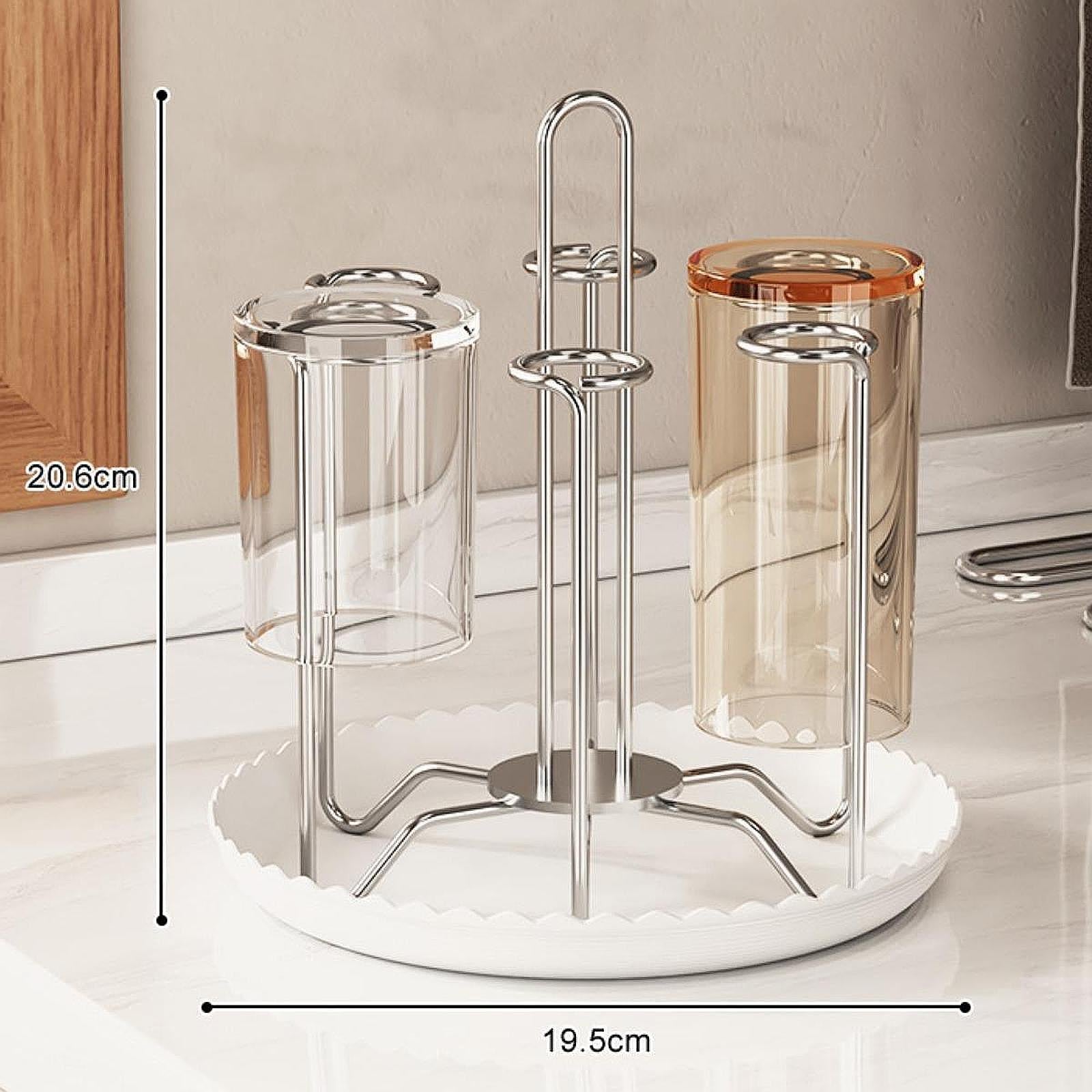 Cup Drying Rack Stand Lightweight Cup Rack Dryer for Living Room Home Office