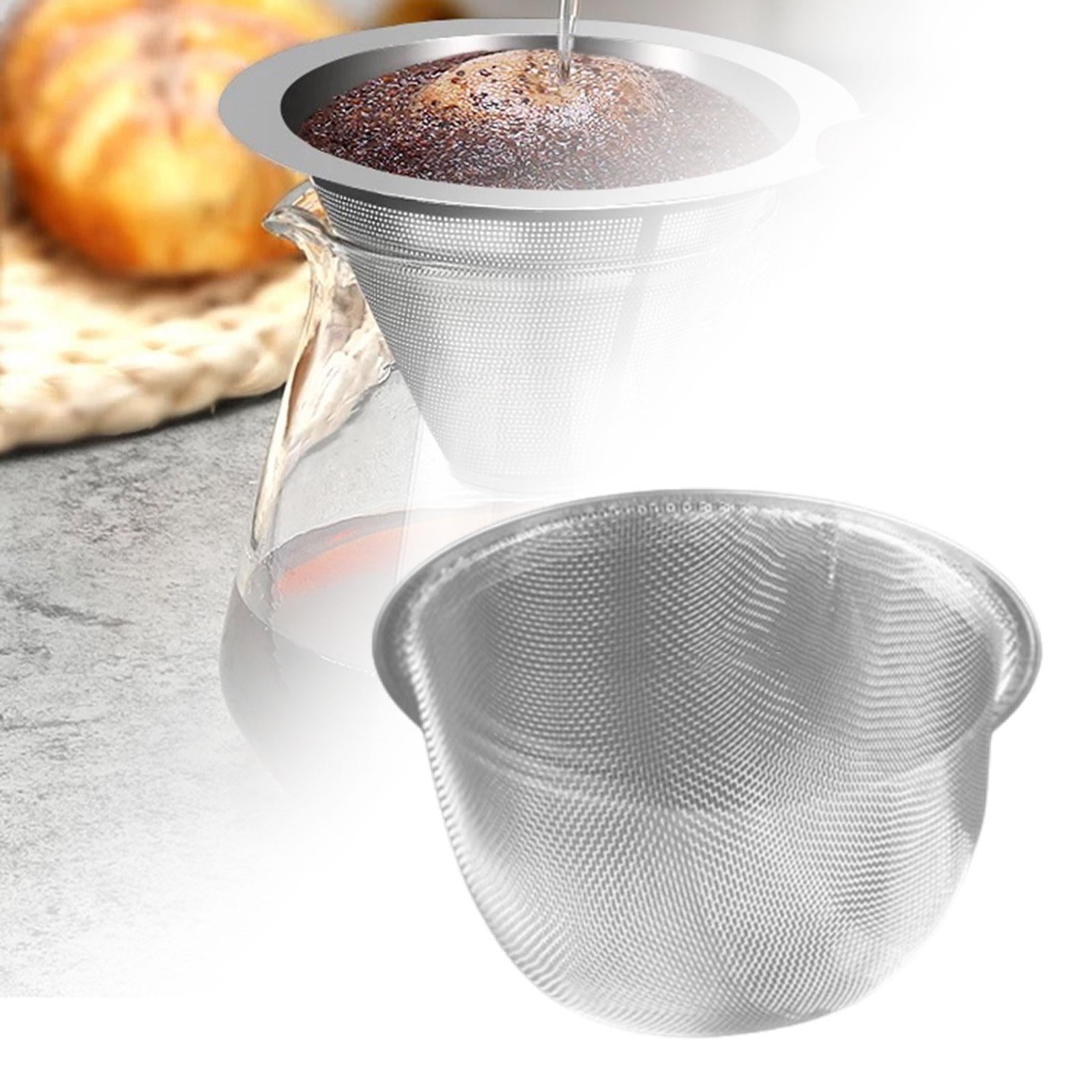 Stainless Steel Tea Strainer Fine Mesh Tea Filter for Soup Ingredients Lemon style B