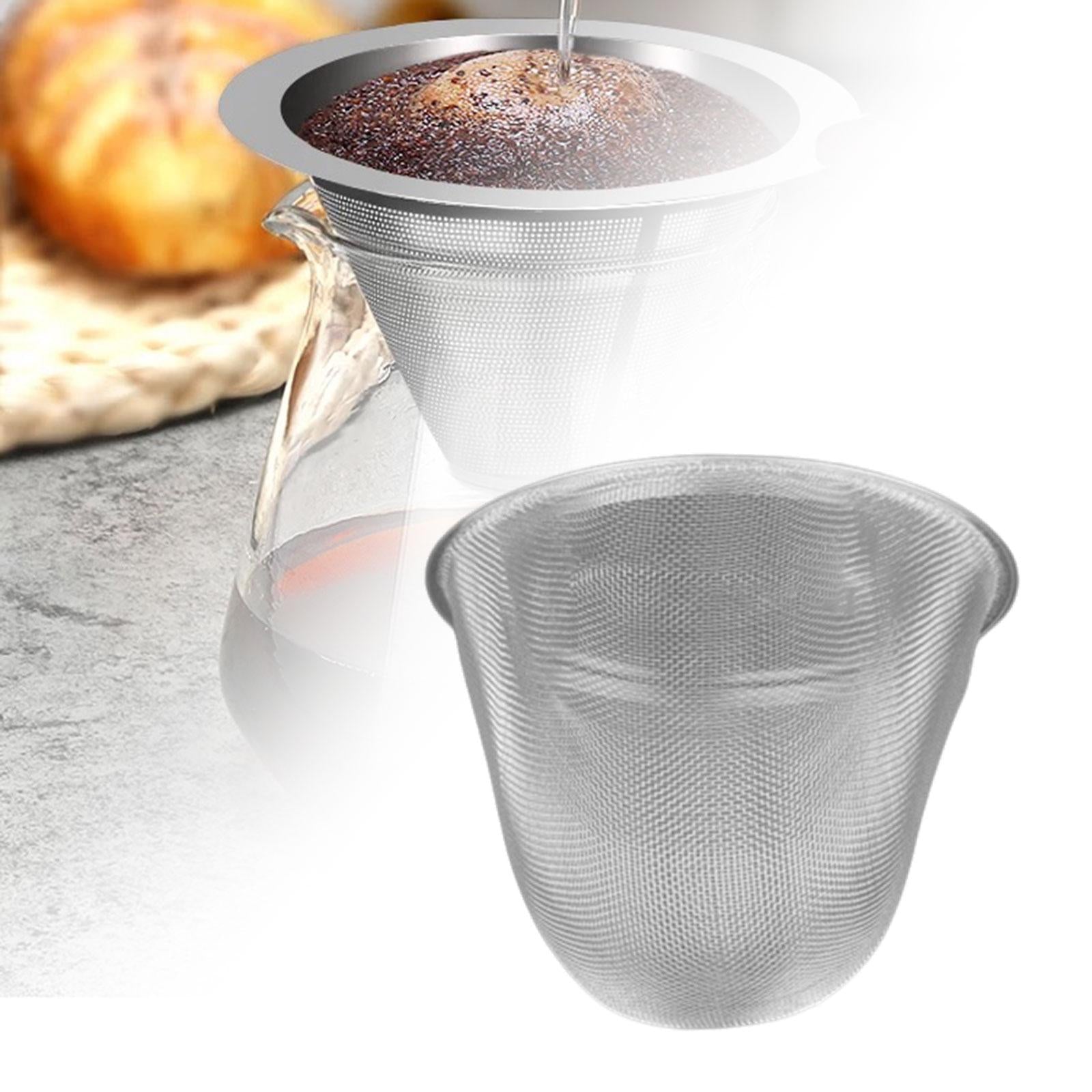 Stainless Steel Tea Strainer Fine Mesh Tea Filter for Soup Ingredients Lemon style C