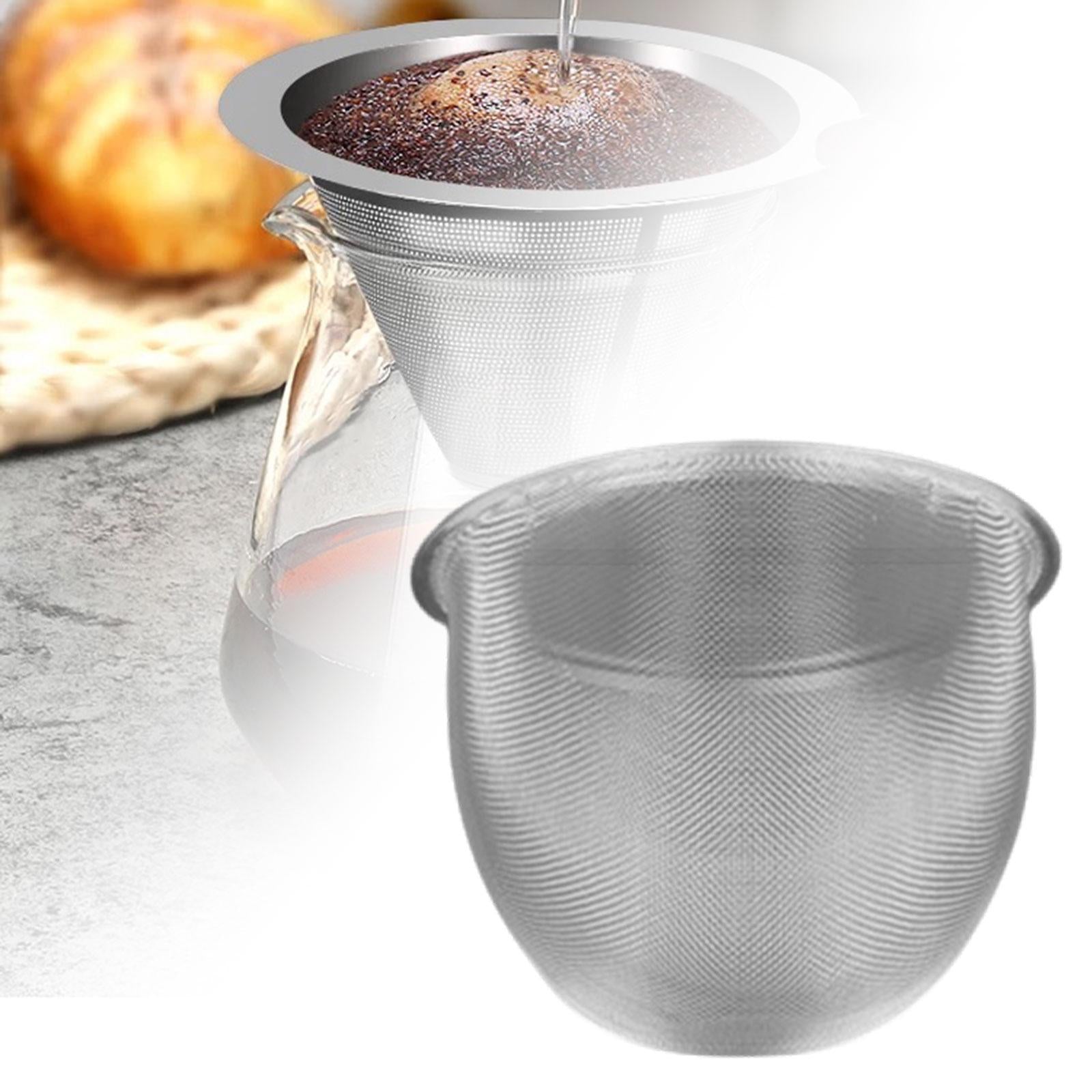 Stainless Steel Tea Strainer Fine Mesh Tea Filter for Soup Ingredients Lemon style D