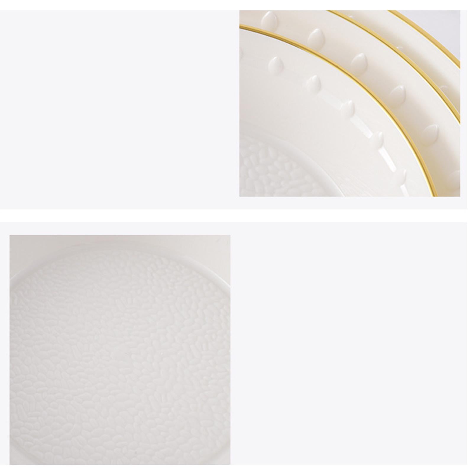 Fruit Bowl with Lid Modern Protable Fruit Plate for Party Home Coffee Drinks 25x28.5x5.3cm white