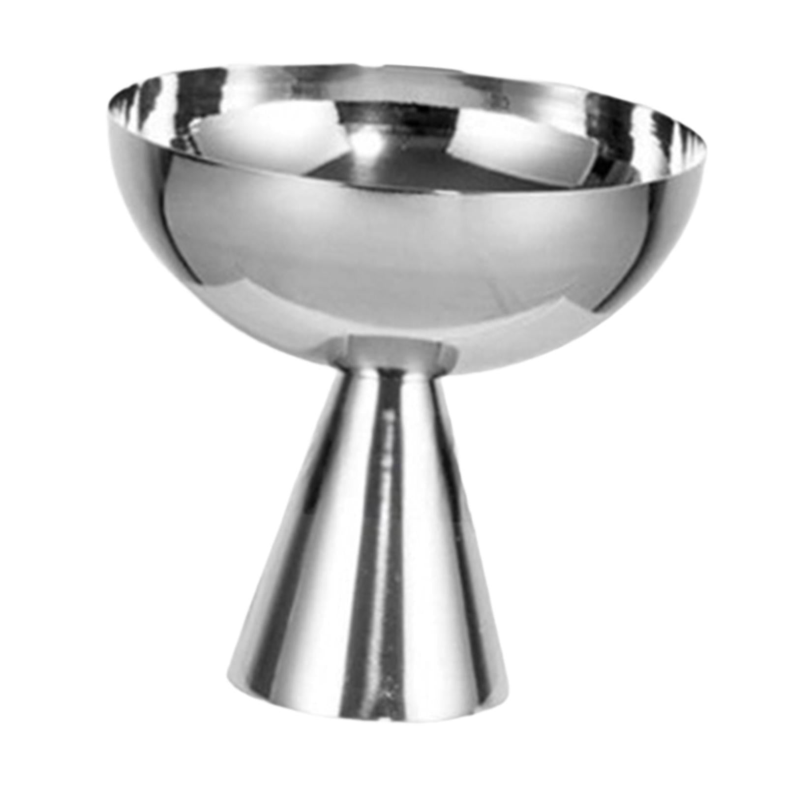 Dessert Bowl Stable Stand Round Serving Bowl for Milkshakes Parfait Dessert Height 9.4cm