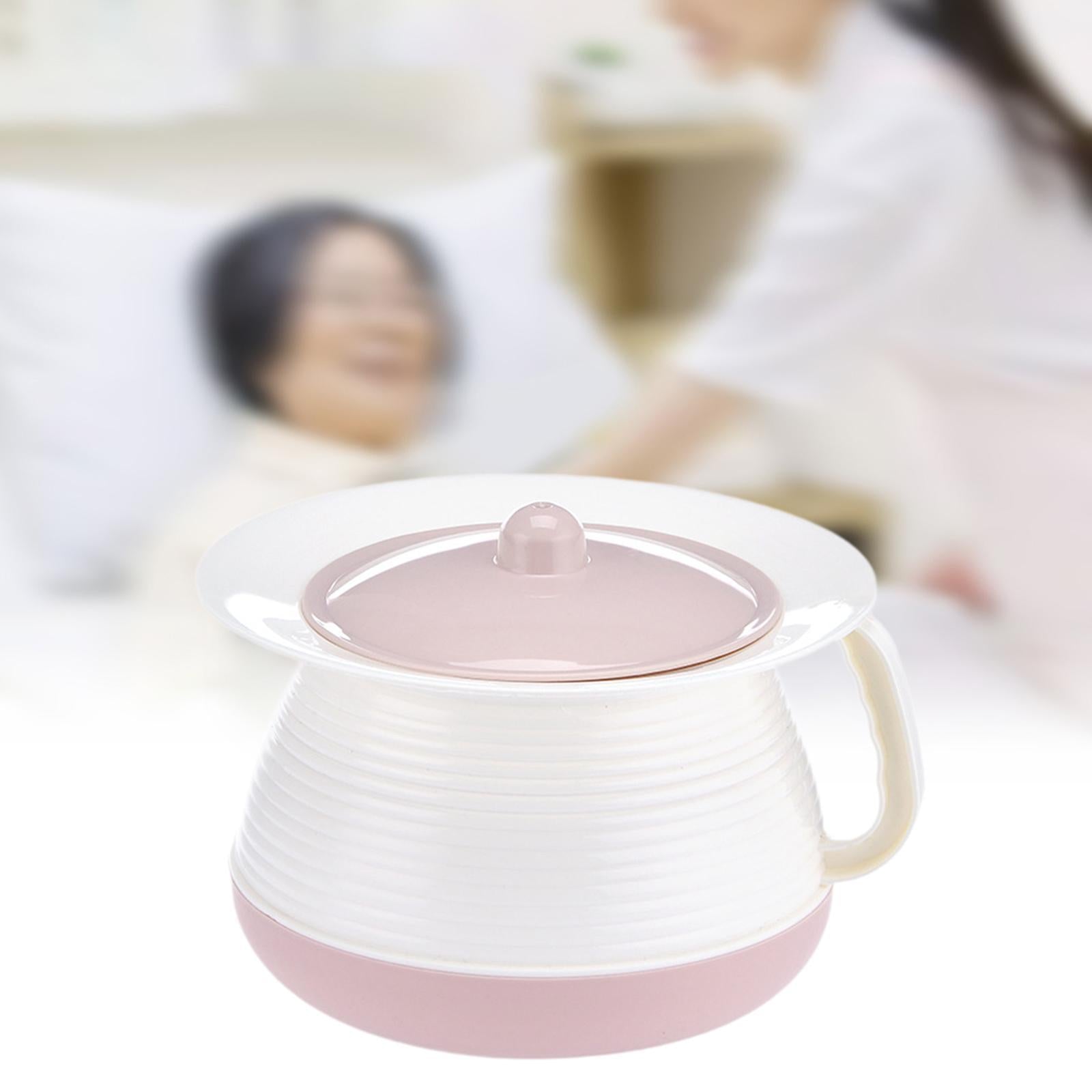 Chamber Pot Urine Pot Spittoon Chamber Bucket for Home Use Female Male Elder red