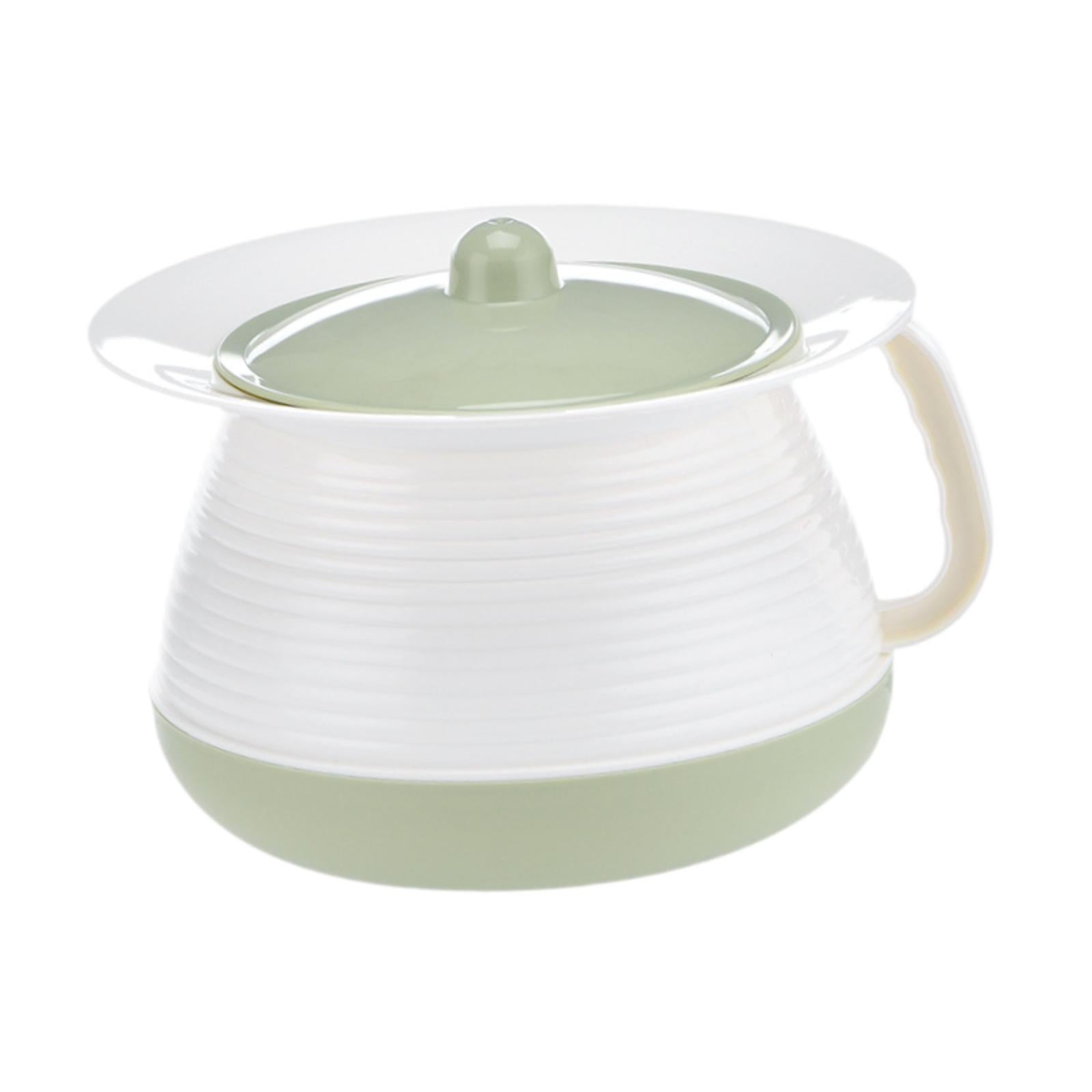 Chamber Pot Urine Pot Spittoon Chamber Bucket for Home Use Female Male Elder green