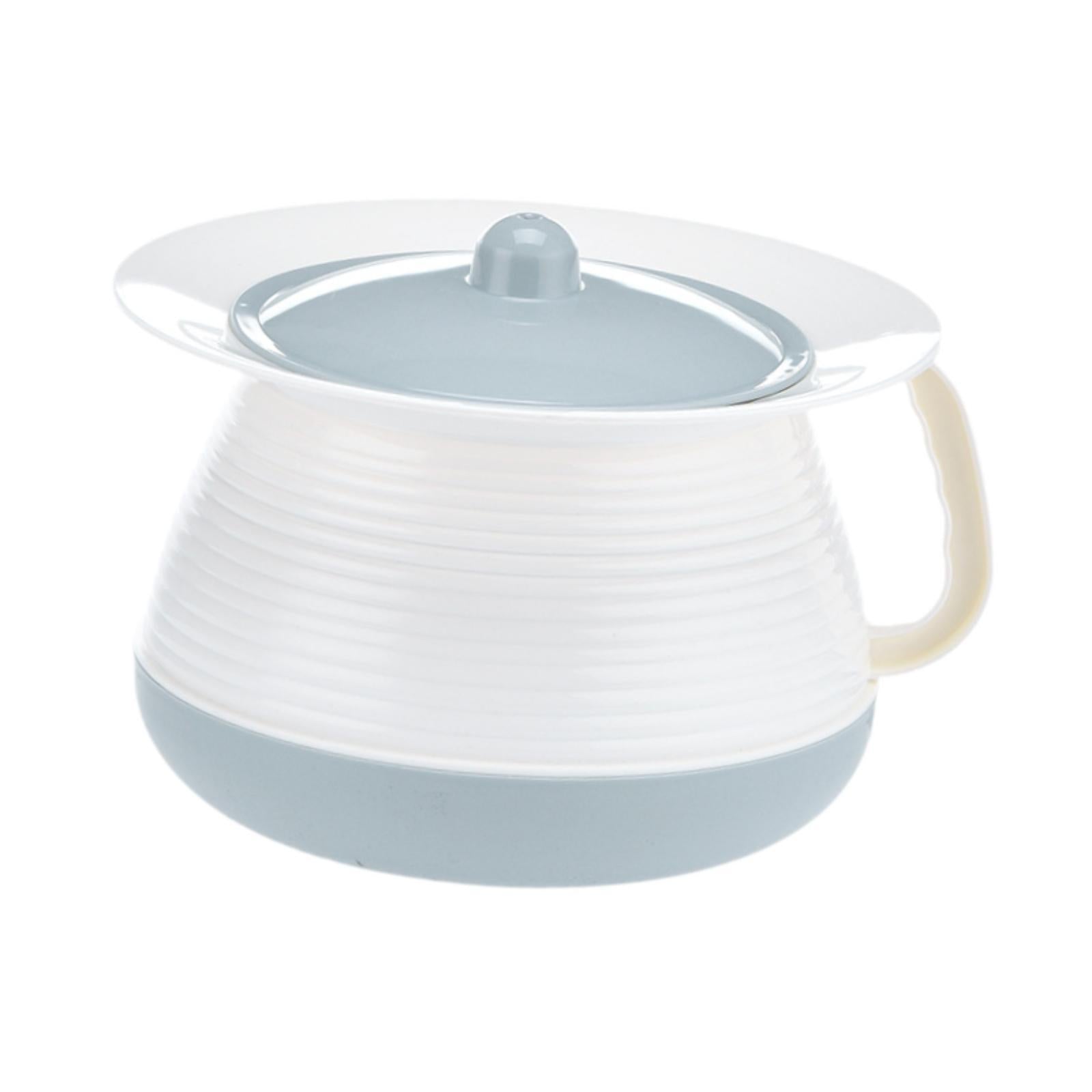 Chamber Pot Urine Pot Spittoon Chamber Bucket for Home Use Female Male Elder blue