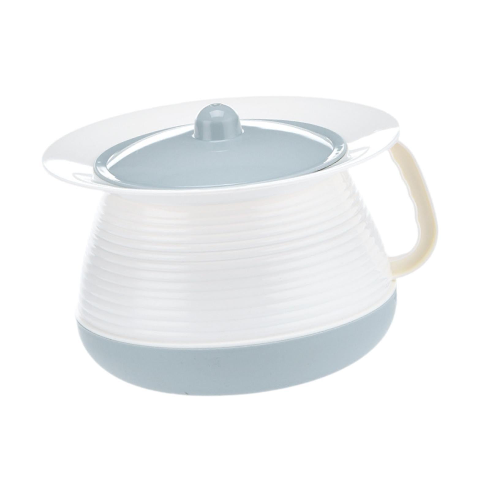 Chamber Pot Urine Pot Spittoon Chamber Bucket for Home Use Female Male Elder blue
