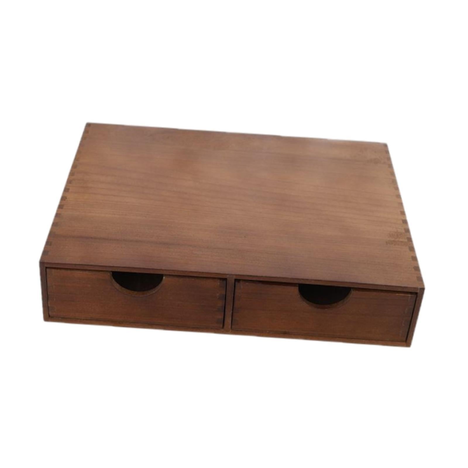 Wooden Coffee Pod Storage Drawer Tea and Coffee Organizer for Office Kitchen
