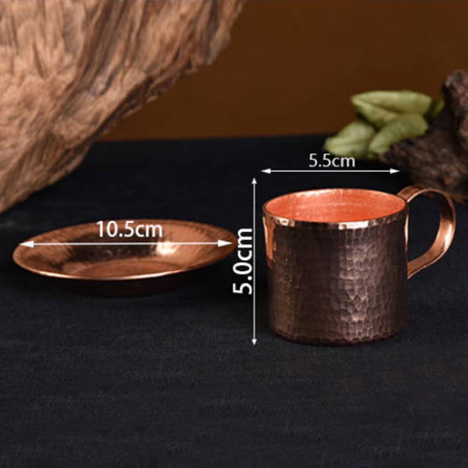 Pure Copper Coffee Mug Traditional Copper Mug for Restaurant Bar Coffee Shop single cup