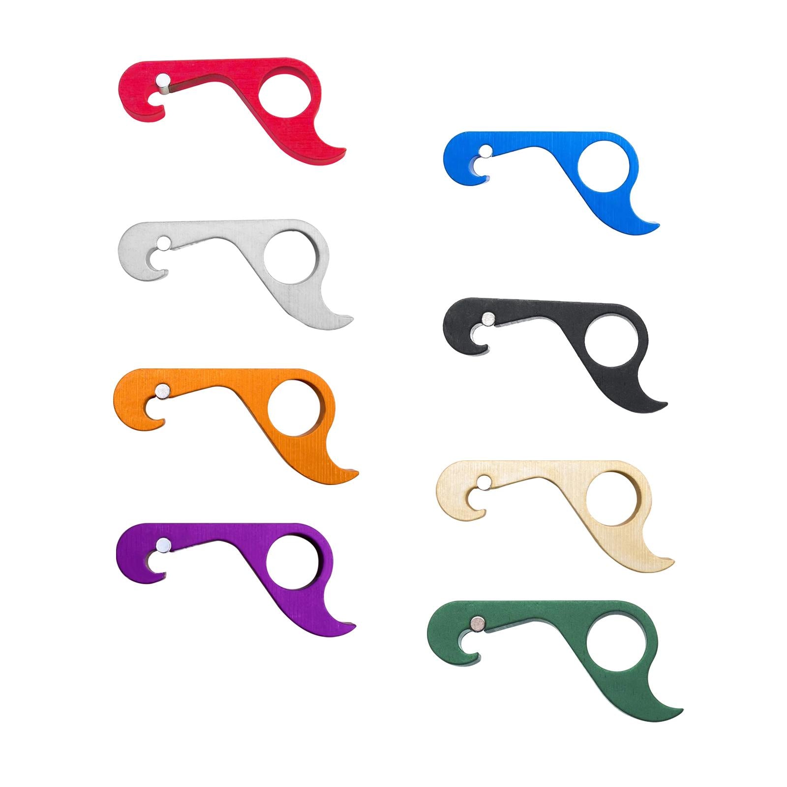 Bottle Opener Easy to Use Compact Water Bottle Opener for Home Hiking Picnic red
