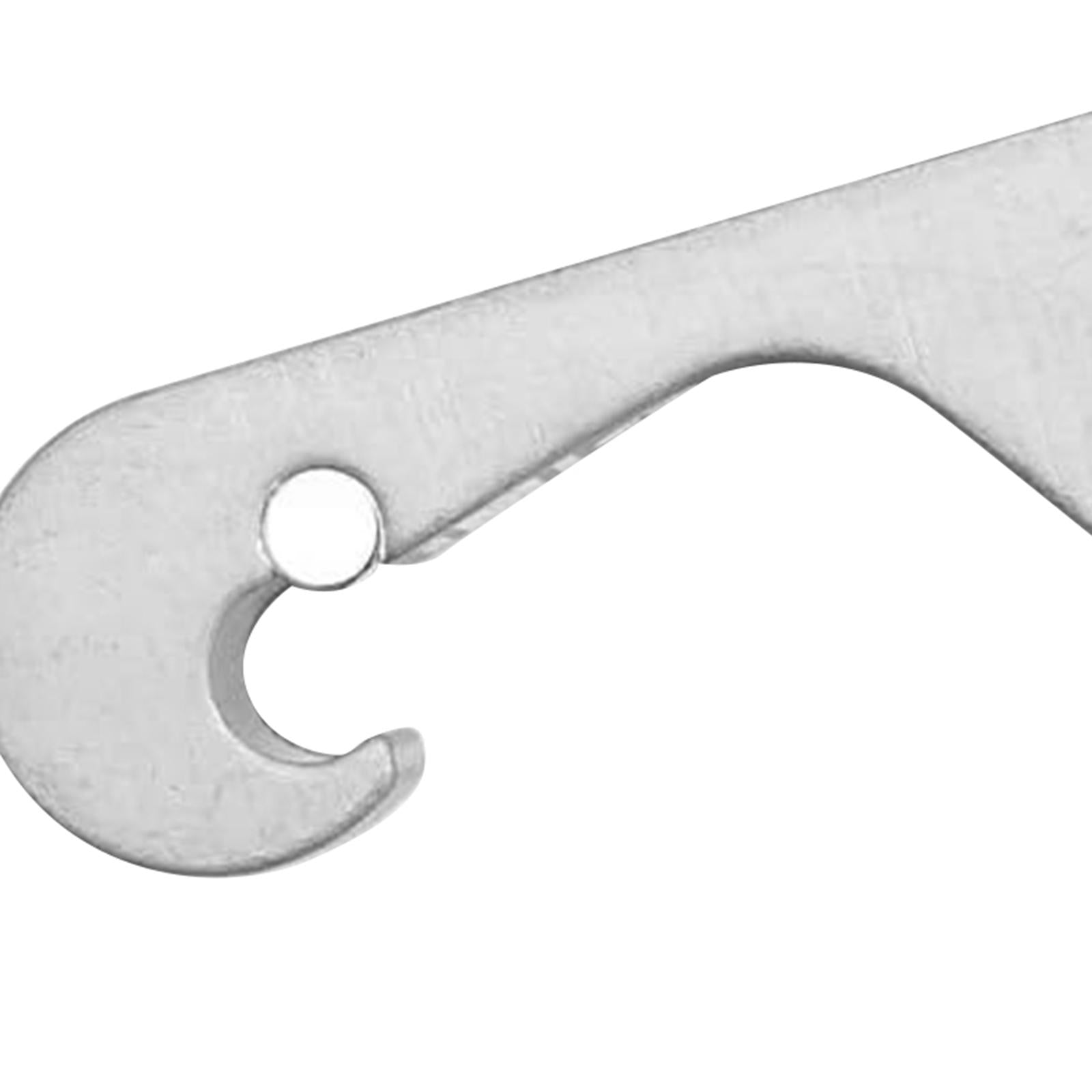 Bottle Opener Easy to Use Compact Water Bottle Opener for Home Hiking Picnic silver