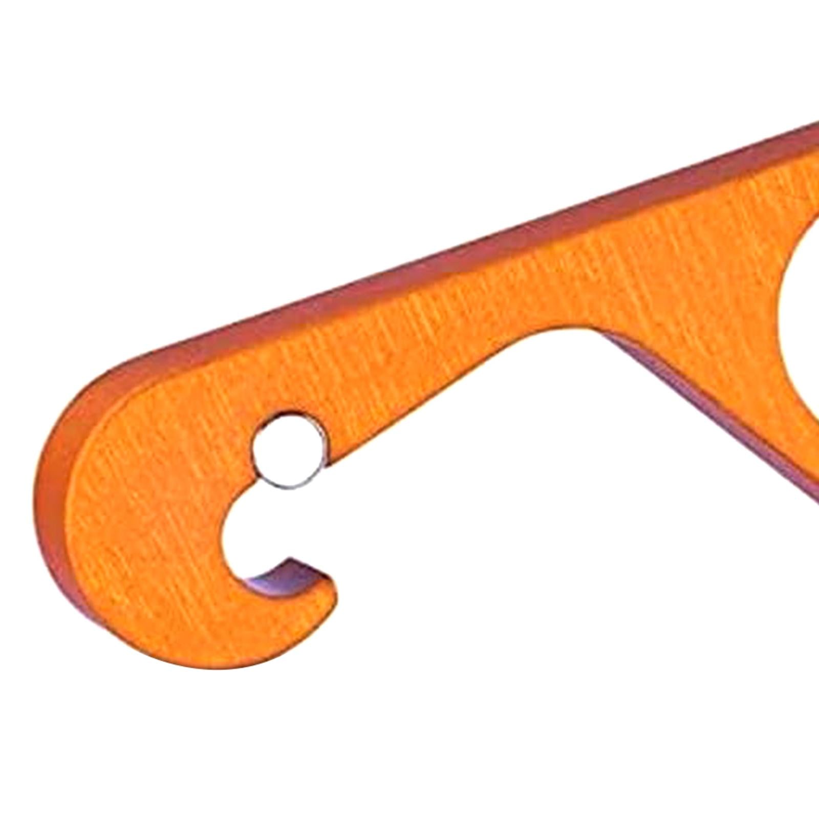 Bottle Opener Easy to Use Compact Water Bottle Opener for Home Hiking Picnic orange