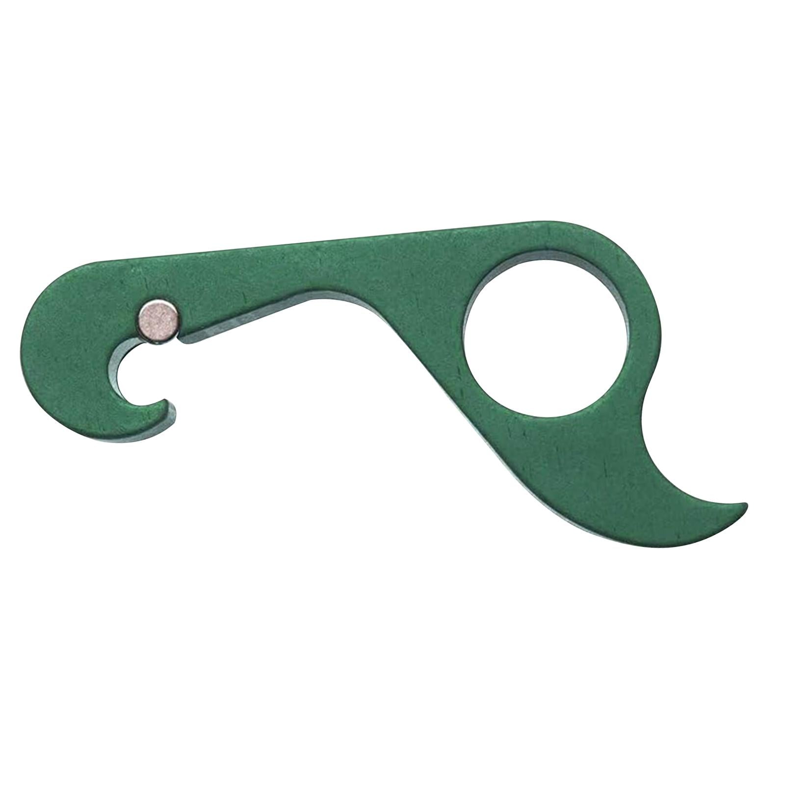 Bottle Opener Easy to Use Compact Water Bottle Opener for Home Hiking Picnic green
