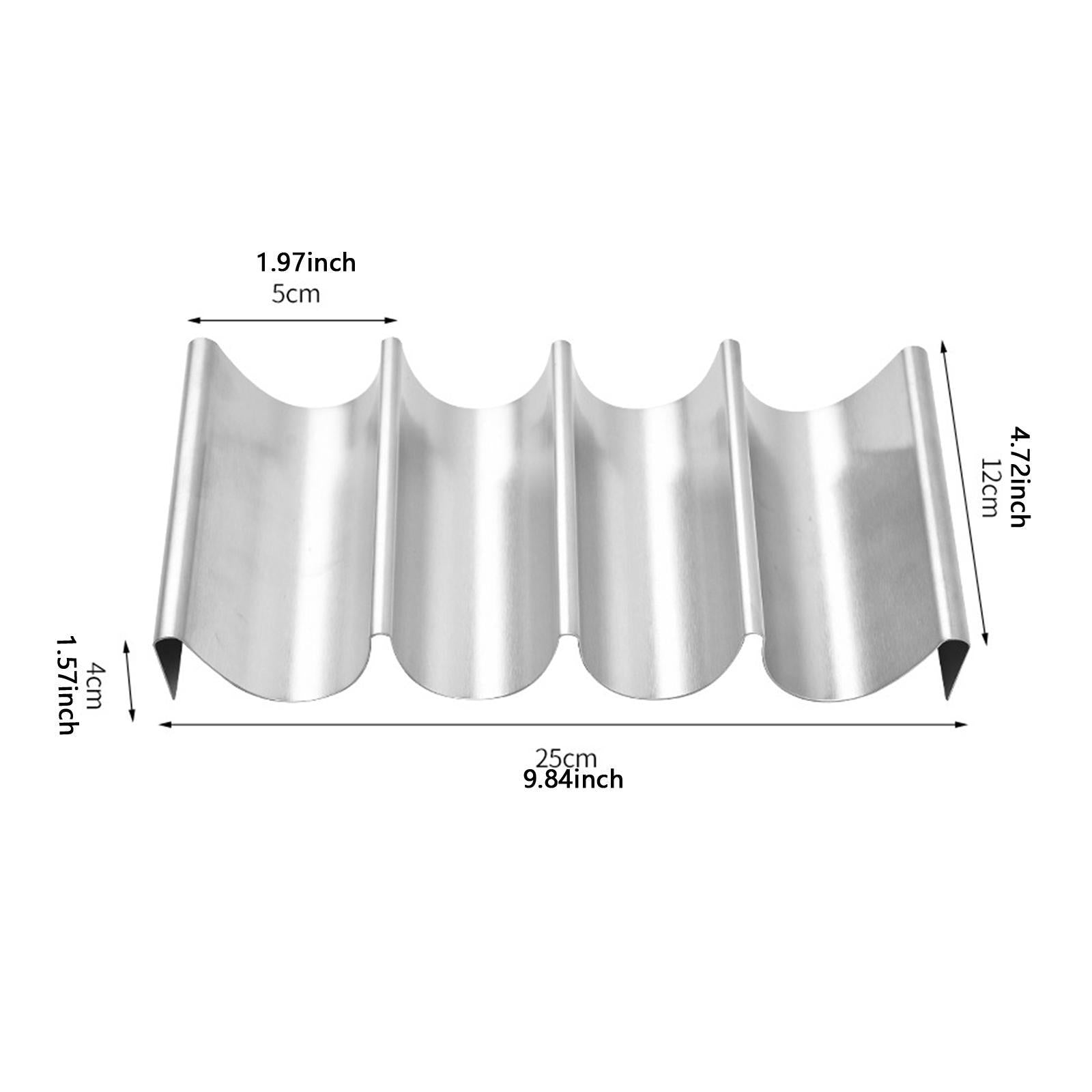 Taco Holder Stand Burritos and Tortillas Holder for Kitchen Restaurant Party