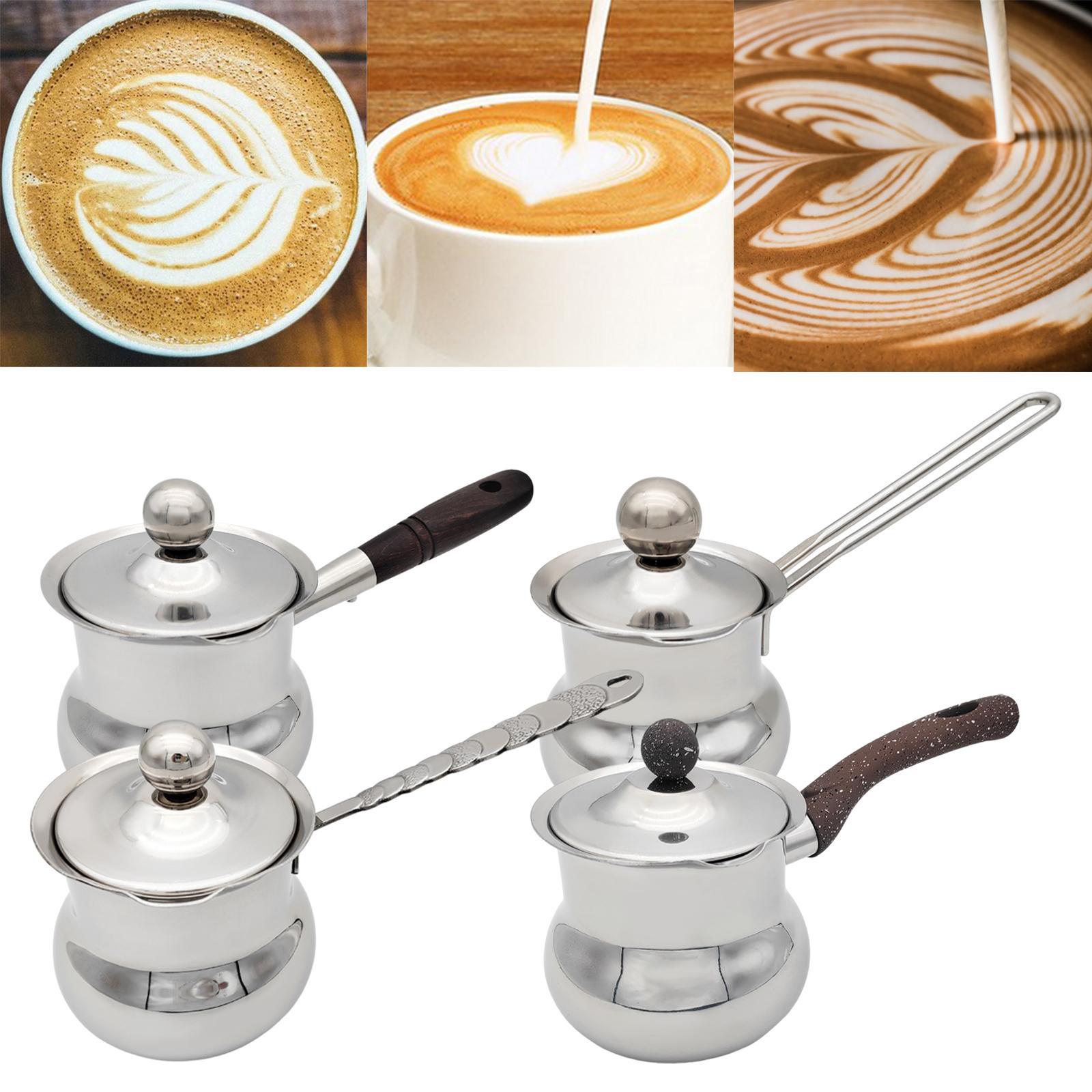 Coffee Pot Universal Butter Warmer Rust Resistant Coffee Mug Milk Warmer Pot A