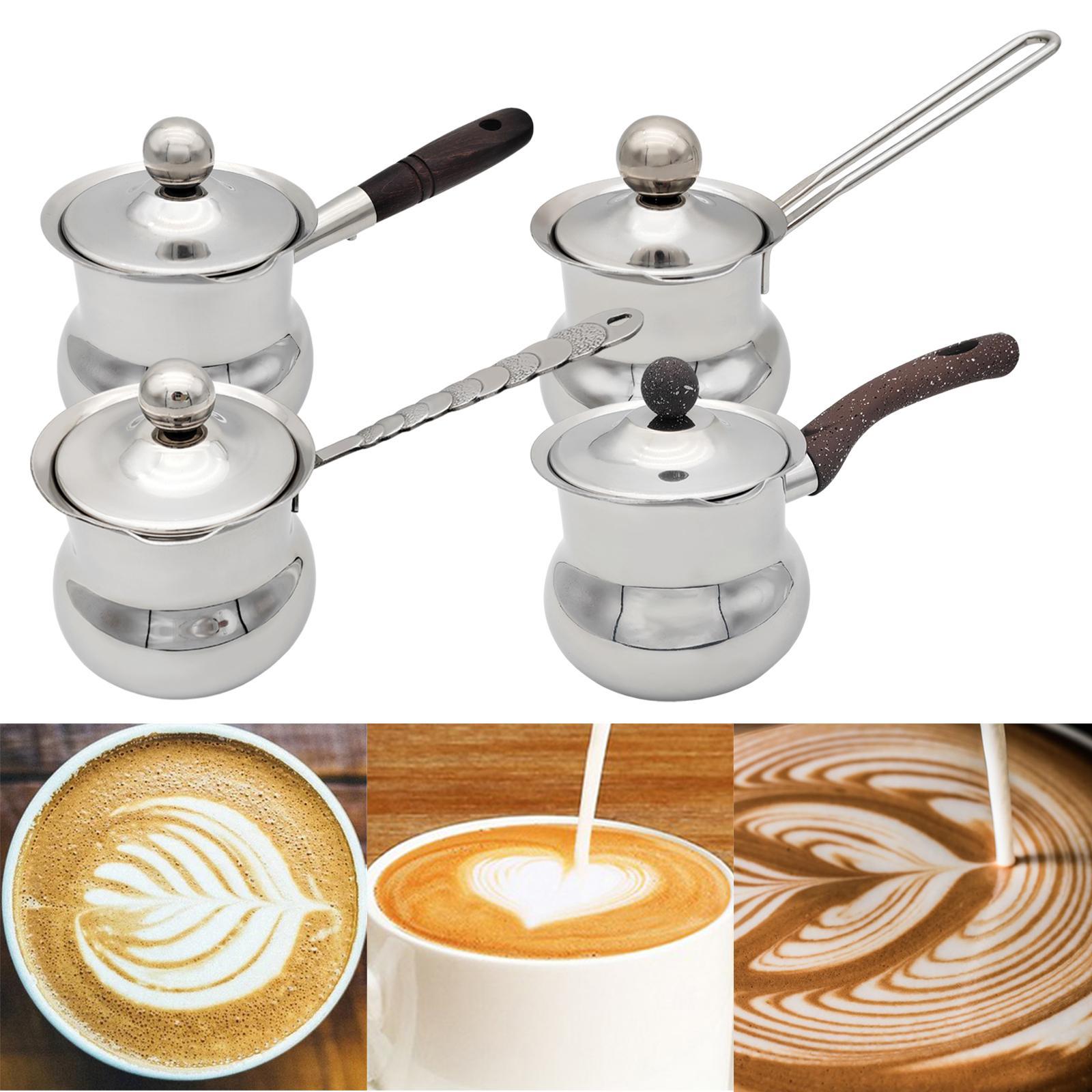 Coffee Pot Universal Butter Warmer Rust Resistant Coffee Mug Milk Warmer Pot A
