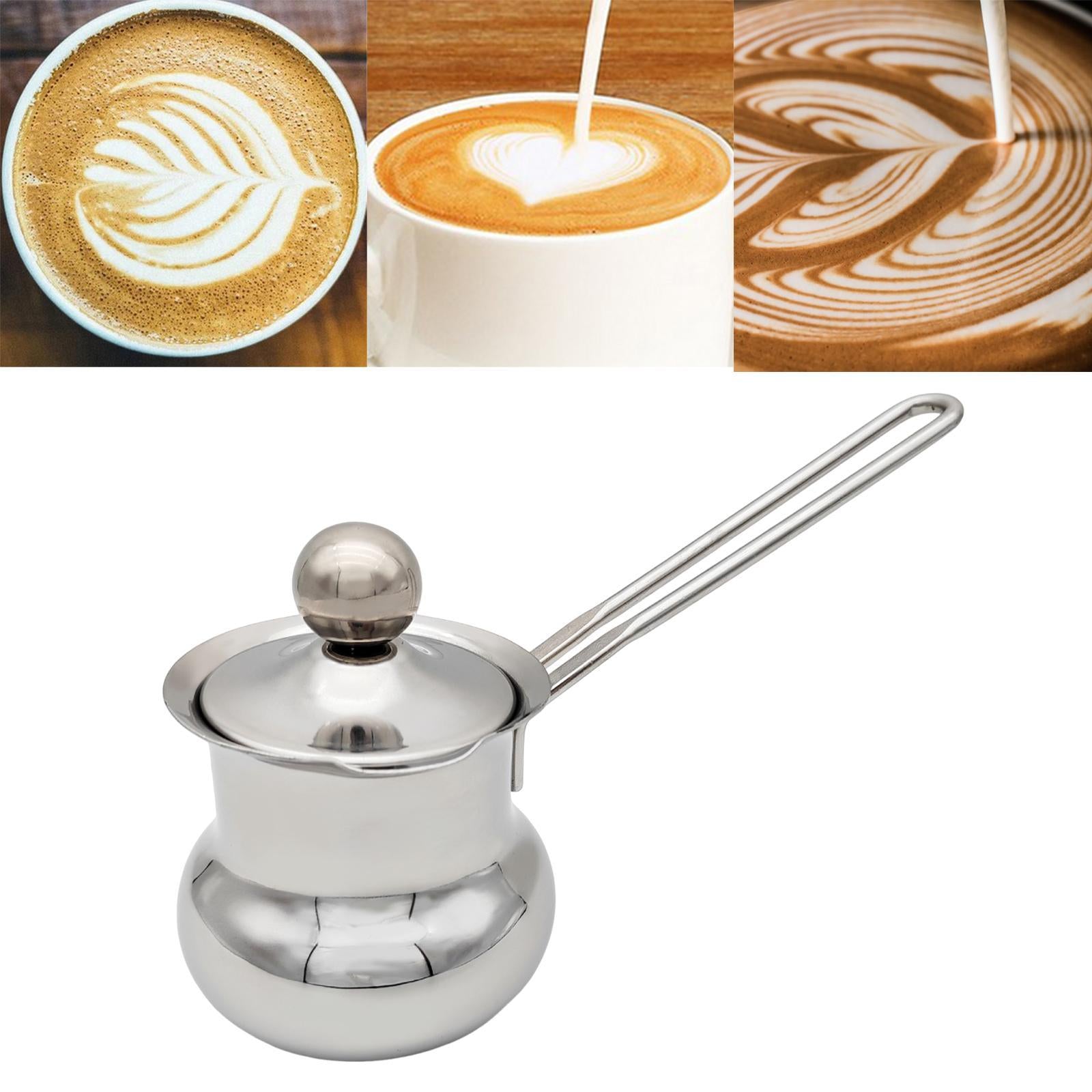 Coffee Pot Universal Butter Warmer Rust Resistant Coffee Mug Milk Warmer Pot B