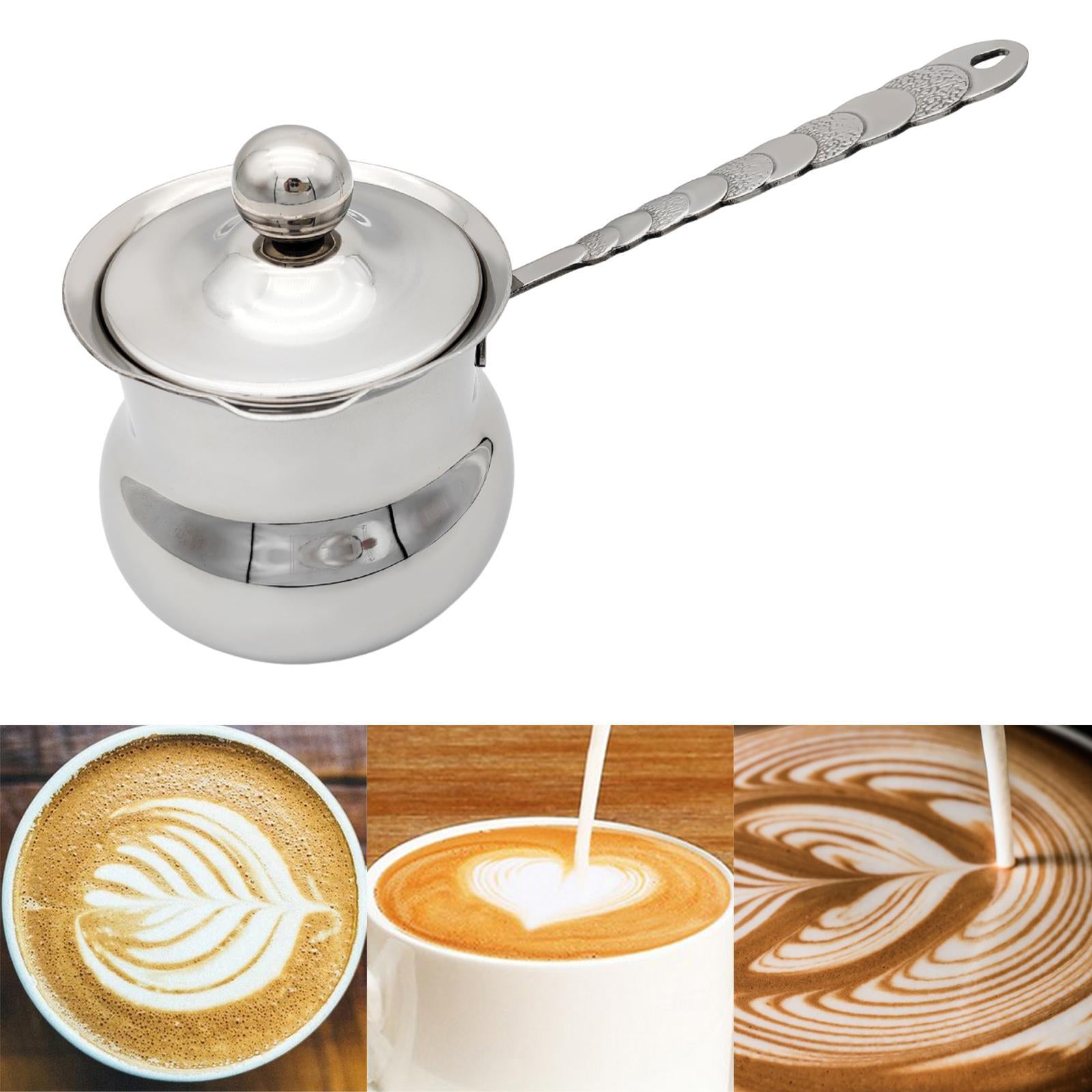 Coffee Pot Universal Butter Warmer Rust Resistant Coffee Mug Milk Warmer Pot C