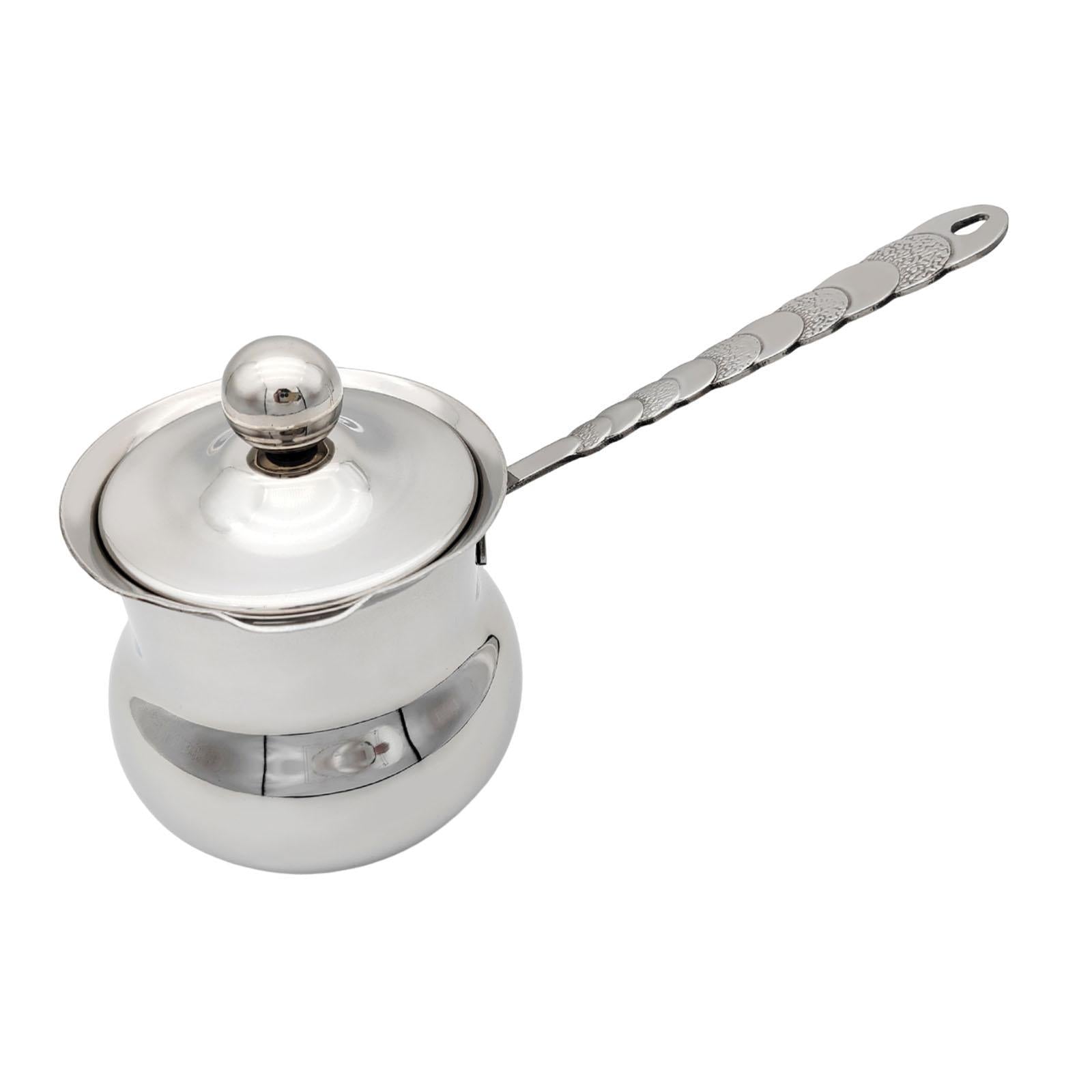 Coffee Pot Universal Butter Warmer Rust Resistant Coffee Mug Milk Warmer Pot C