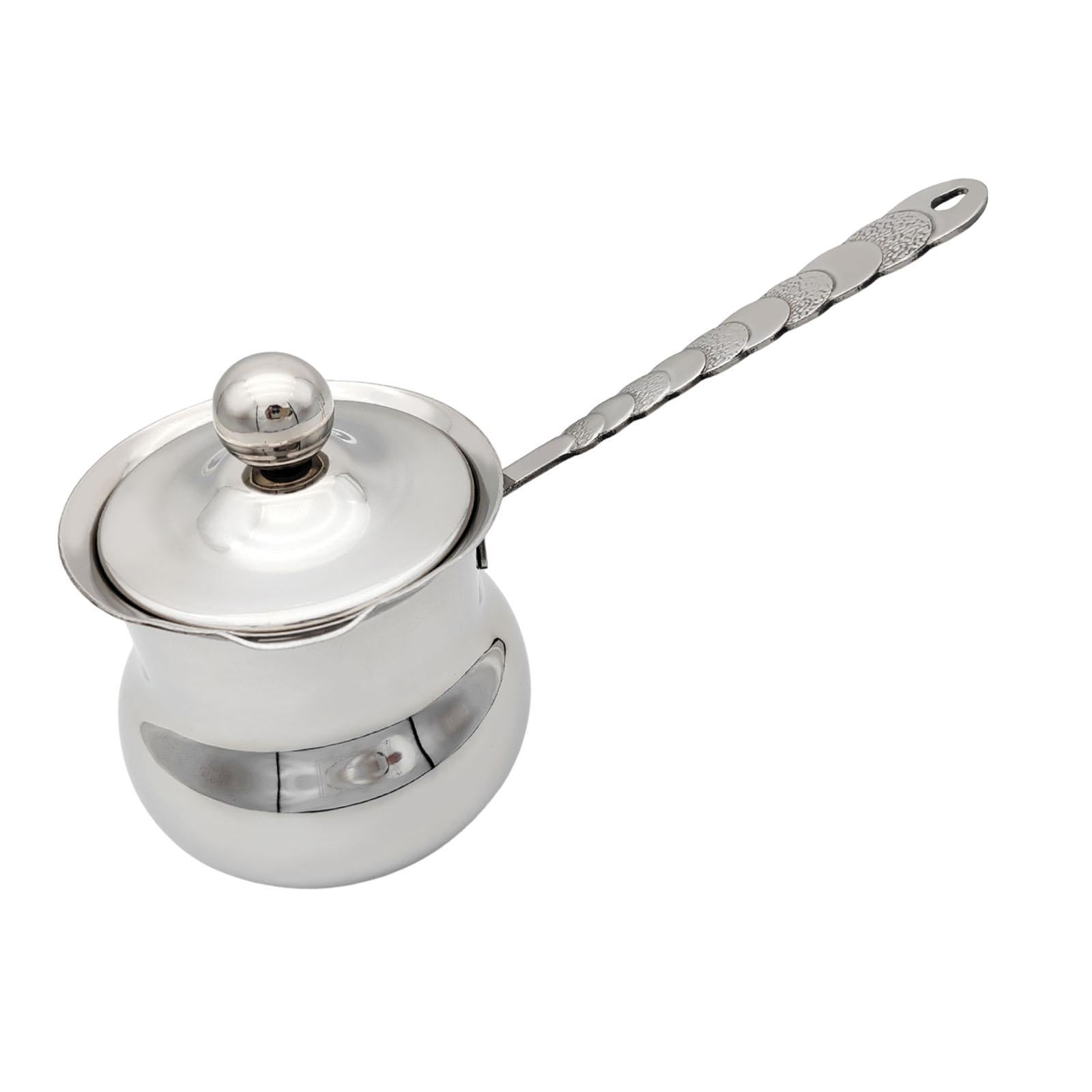 Coffee Pot Universal Butter Warmer Rust Resistant Coffee Mug Milk Warmer Pot C