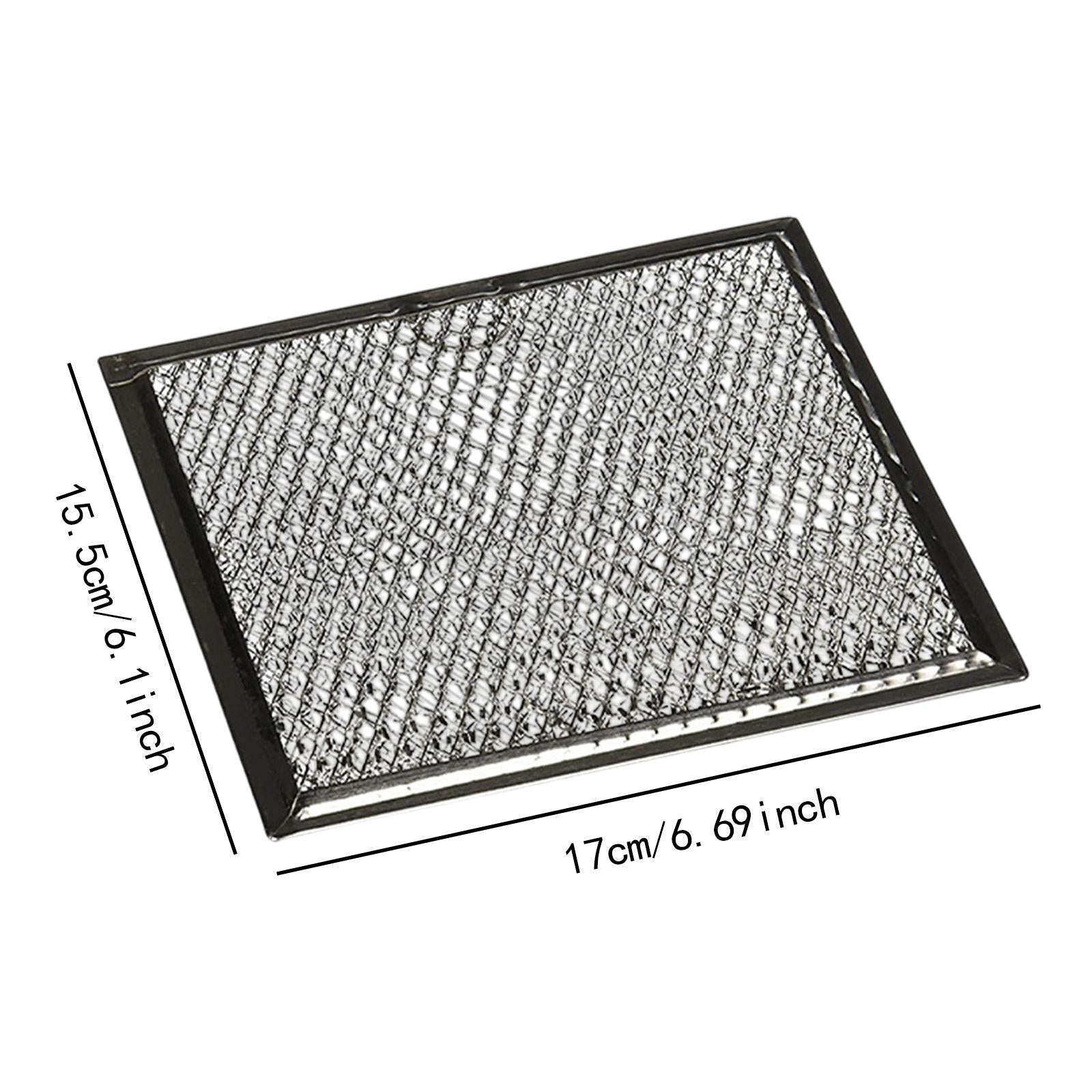 2x Microwave Oven Aluminum Foil Grease Mesh Filters Replacement for Cookware