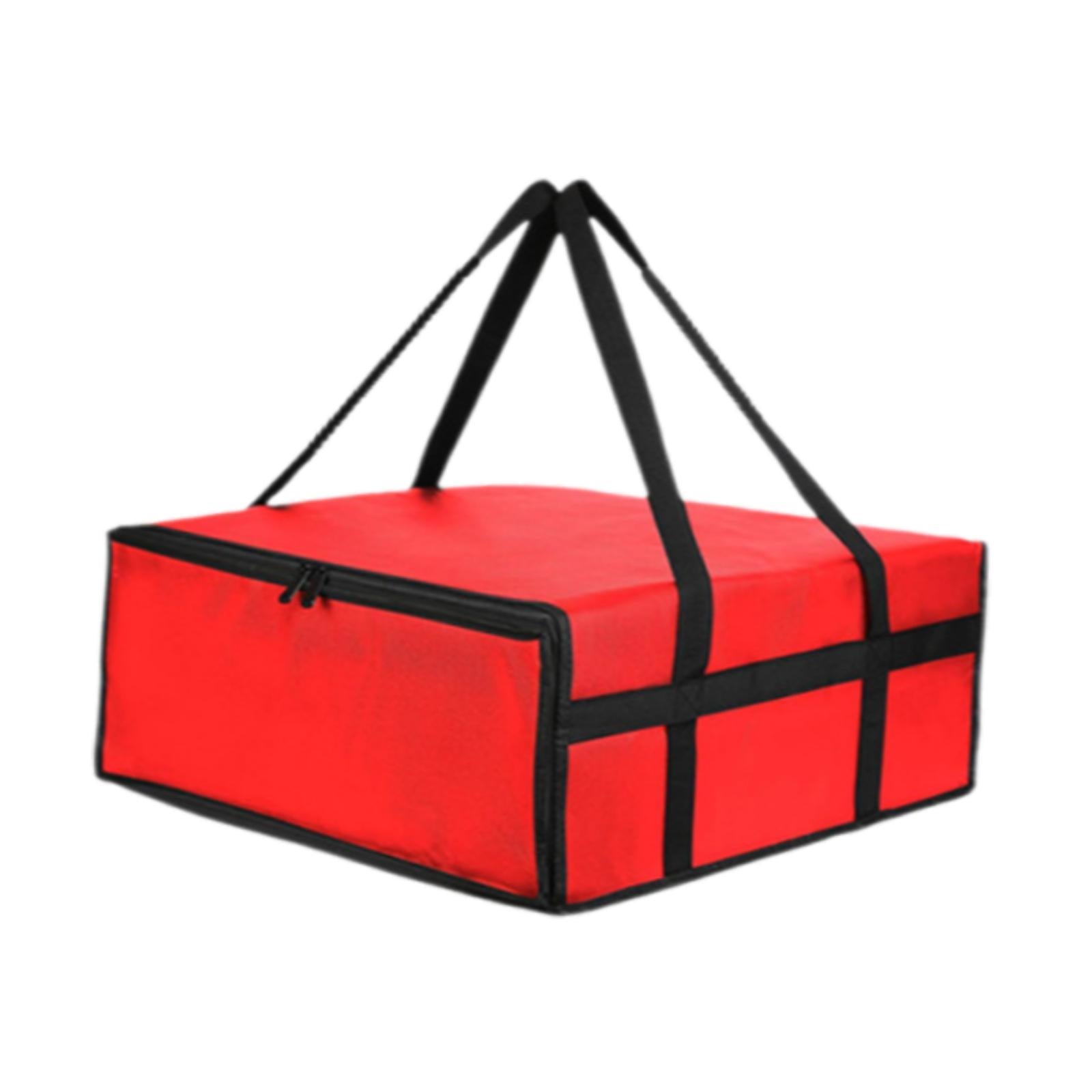 Insulated Pizza Delivery Bag for Delivery Grocery Bag for Personal Pizzerias 50cmx50cmx20.5cm