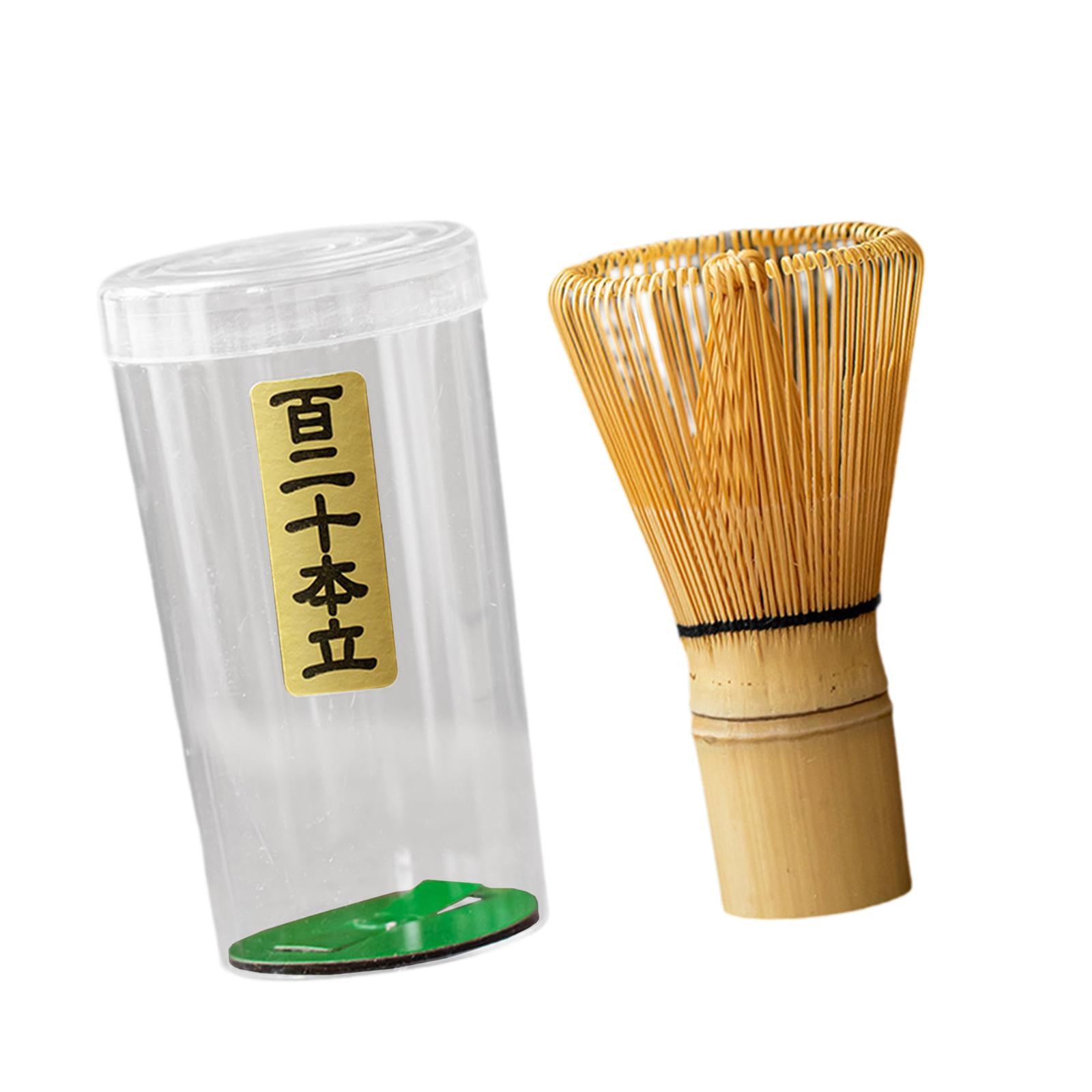 Matcha Whisk Starter with Holder Bamboo Whisk for Tea Ceremony Matcha Powder Style C