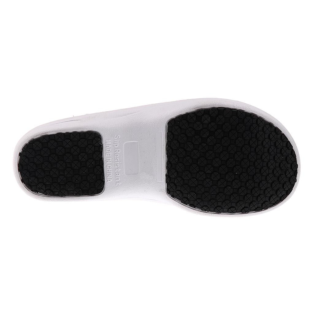 Men Women Cook Nursing Shoes Ultralite Clogs Shoes Slippers Eu 38 White