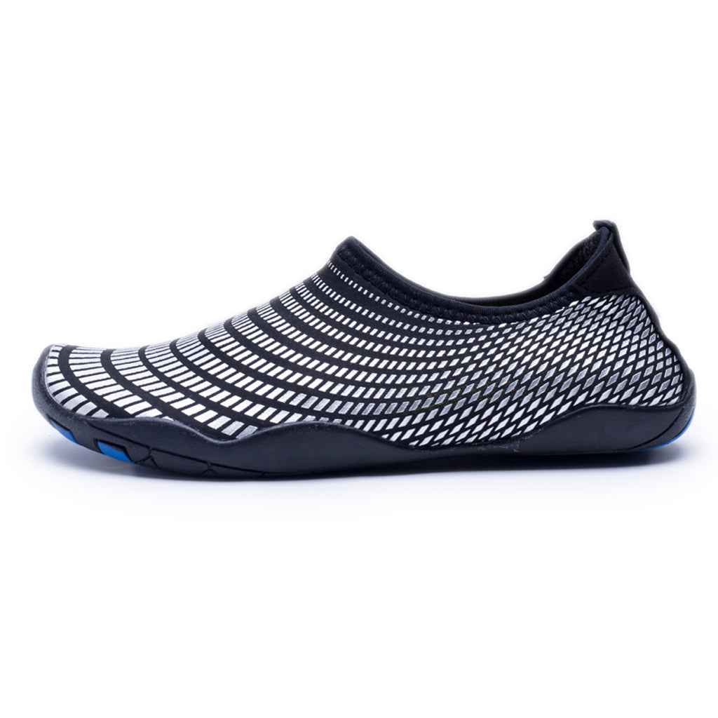 Men's Quick-Dry Water Shoes For Beach Swimming Surfing Yoga EU 44 Black gray