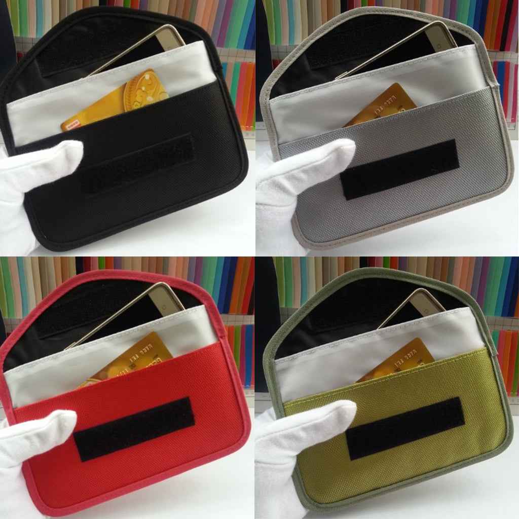 Cell Phone Anti Radiation Protection Bag Pouch Case For Pregnant Lady Black
