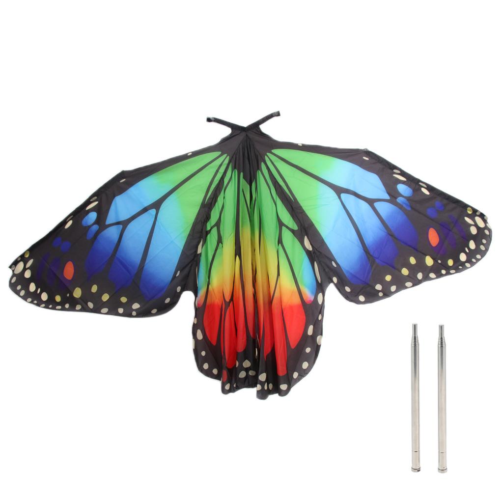 Egypt Belly Wings Dancing Costume Butterfly Wing Halloween Dance Accessories