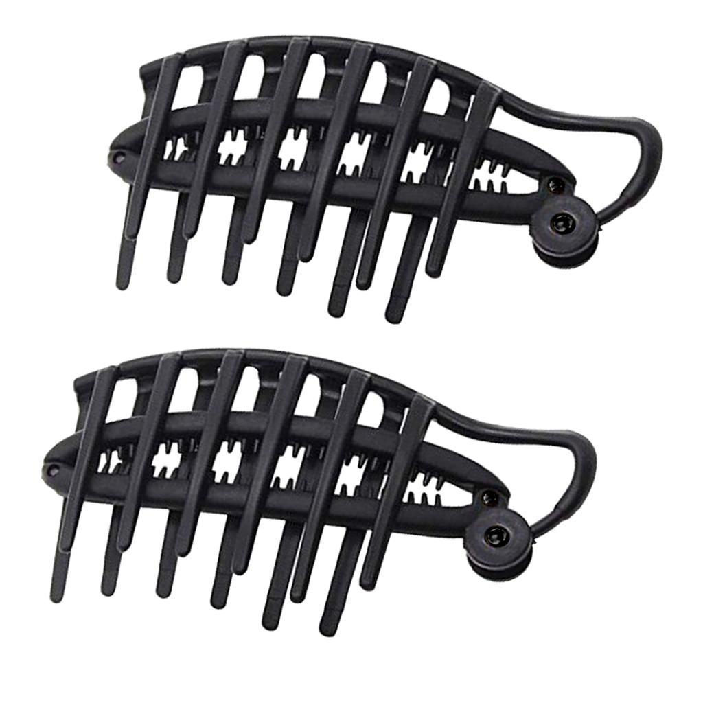 2pcs Women DIY Fast Styling Volume Insets Hair Clip French Twist Maker Tools
