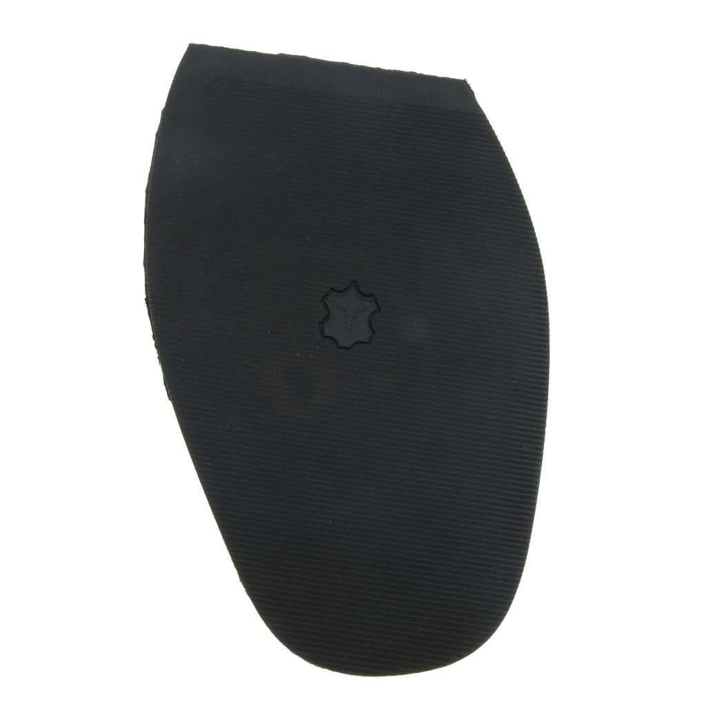 Rubber Glue on Half Soles Anti Slip Shoe Repair Tips Pad Replacement Black