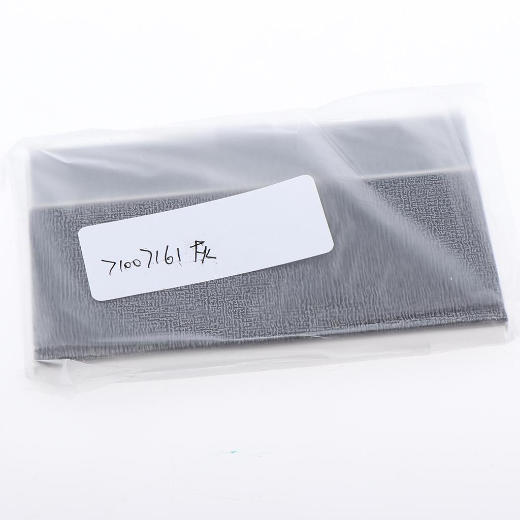 Business Name Card Holder Luxury PU Leather&Stainless Steel Card Case Gray