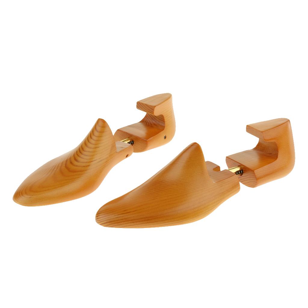 Shoe Stretcher Adjustable Wooden Shoe Holder Shaper Tree Shoe Expander 45-46