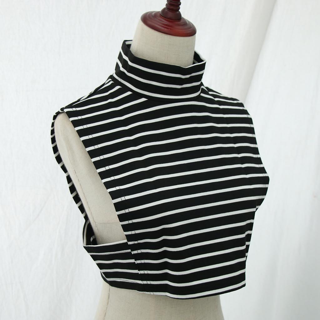Womens Neck Dickey False Fake Turtleneck Half Top Collar Shoulder Cover
