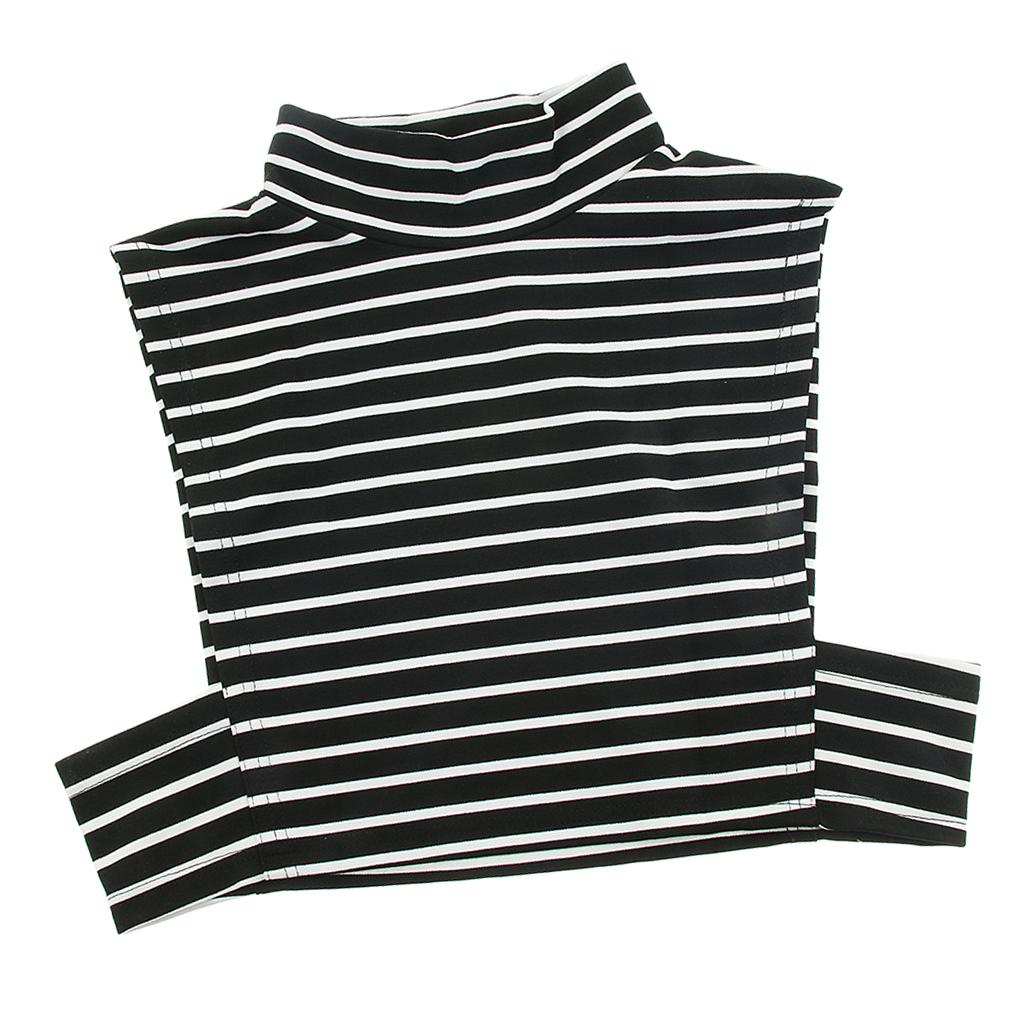 Womens Neck Dickey False Fake Turtleneck Half Top Collar Shoulder Cover