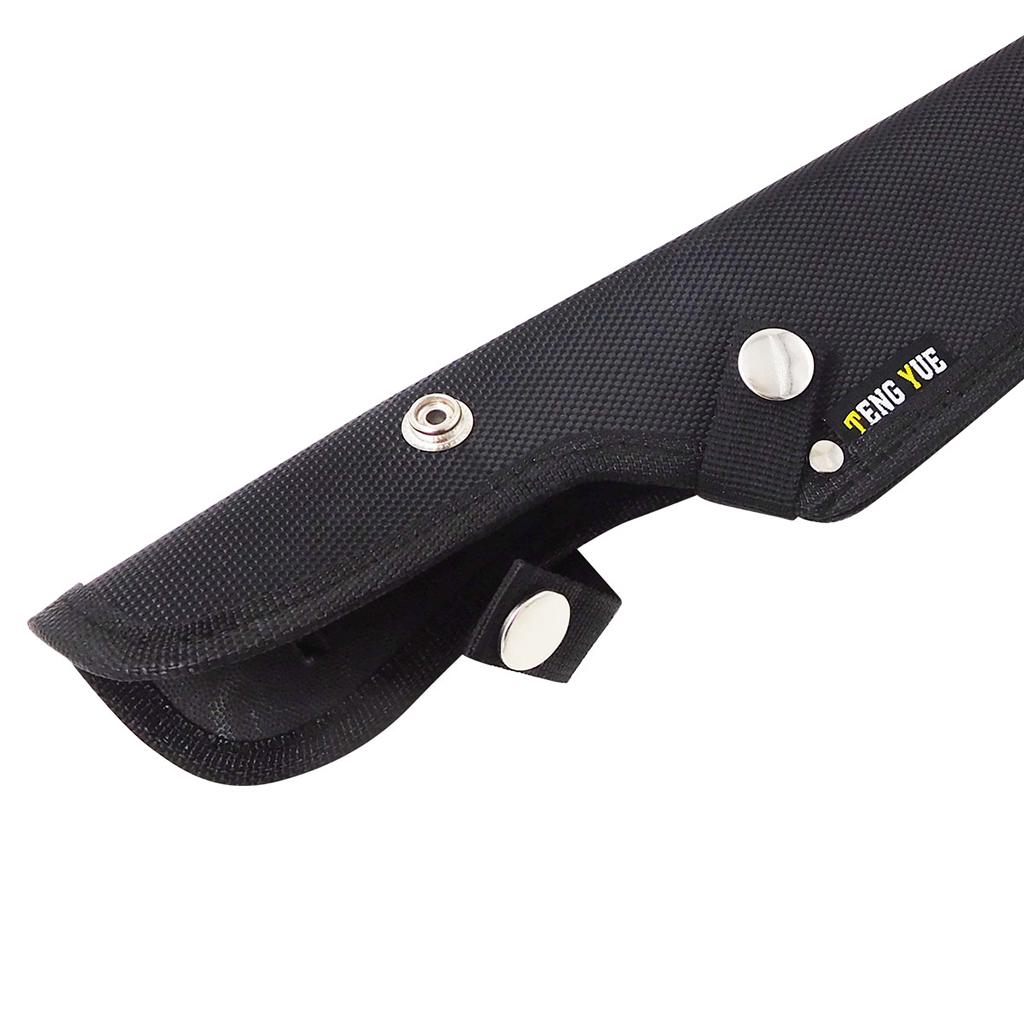 Straight Knife Belt Pouch Pocket Knife Sheath Holder with Snap Closure 3